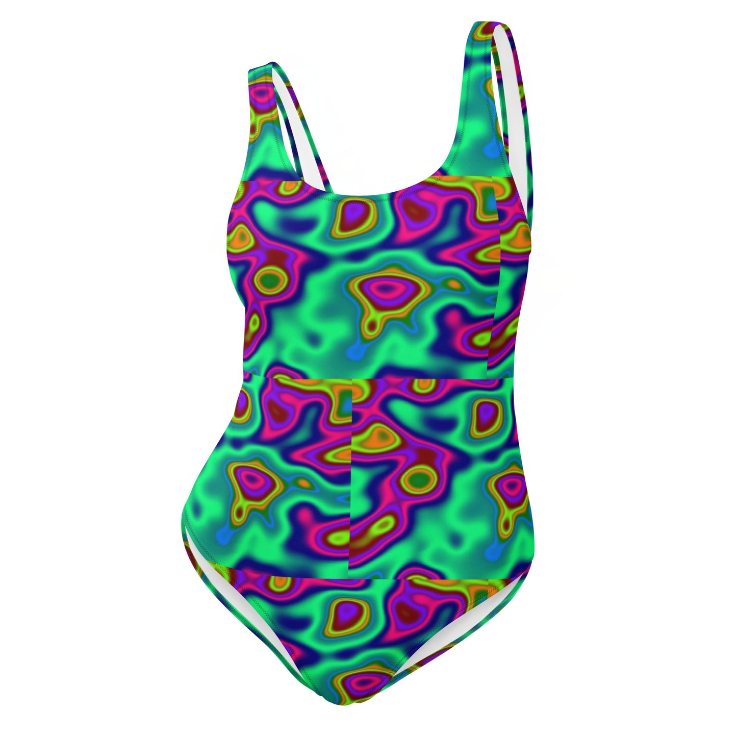 Gel Light Show Trip - One-Piece Swimsuit
