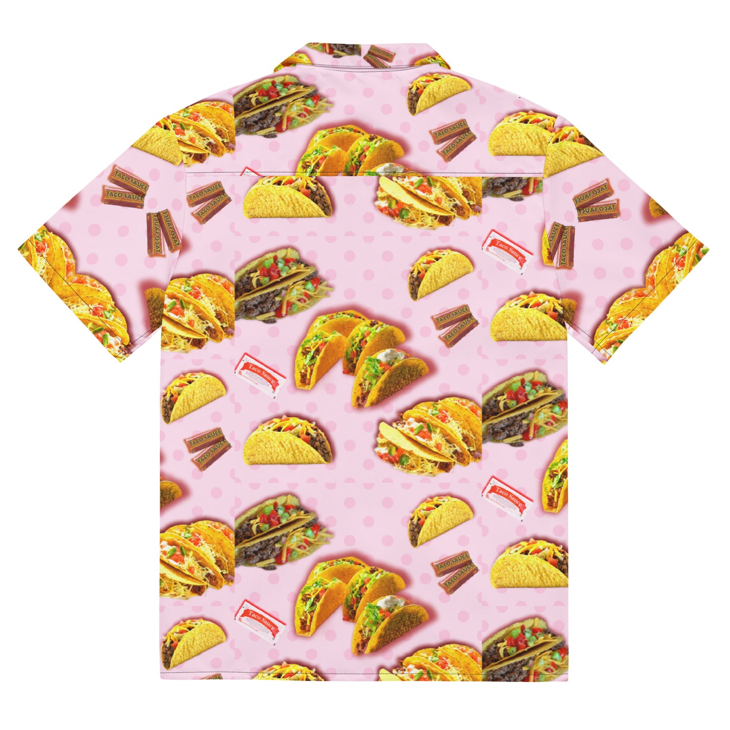Pink Tacos - Button Up Lightweight Casual Dress Shirt
