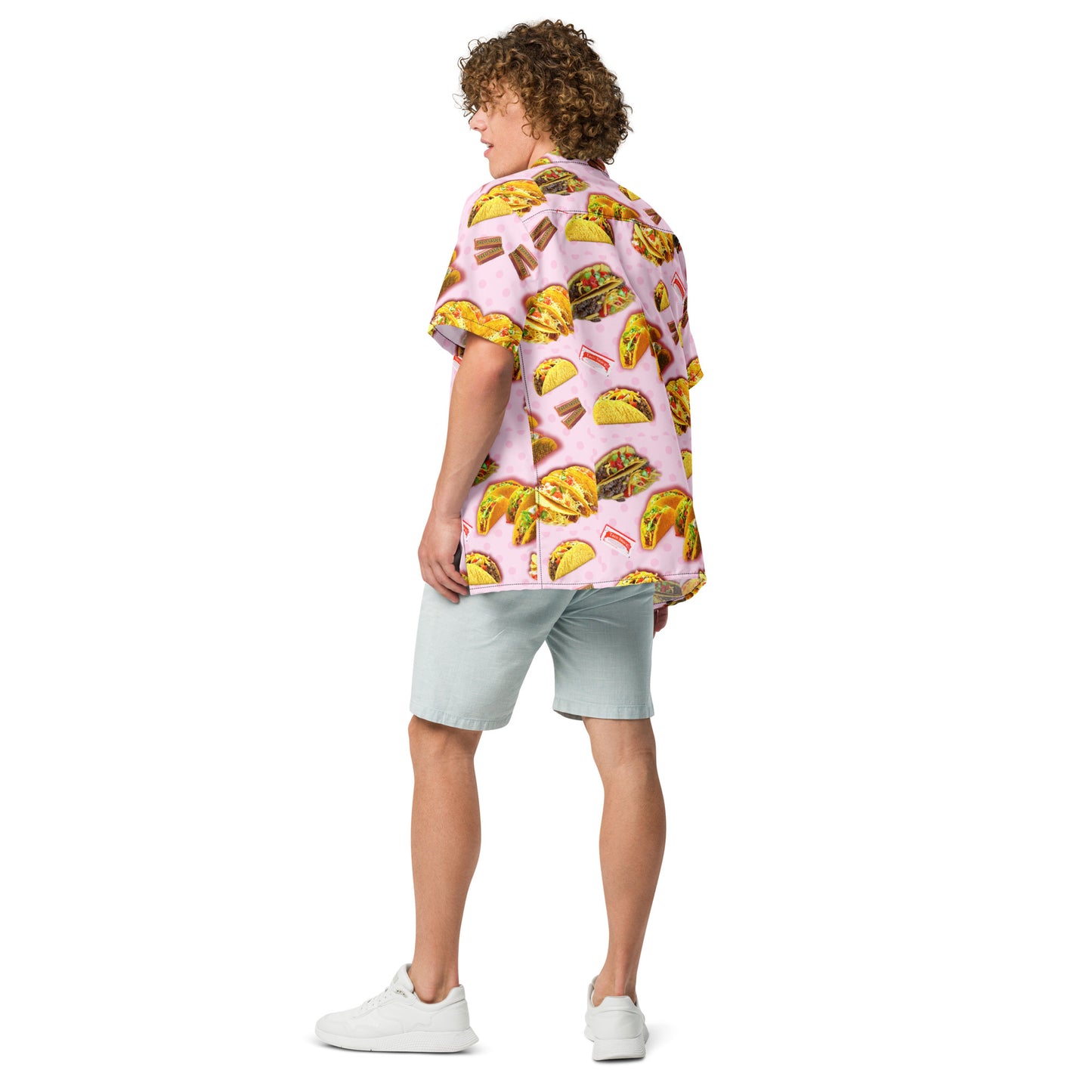Pink Tacos - Button Up Lightweight Casual Dress Shirt
