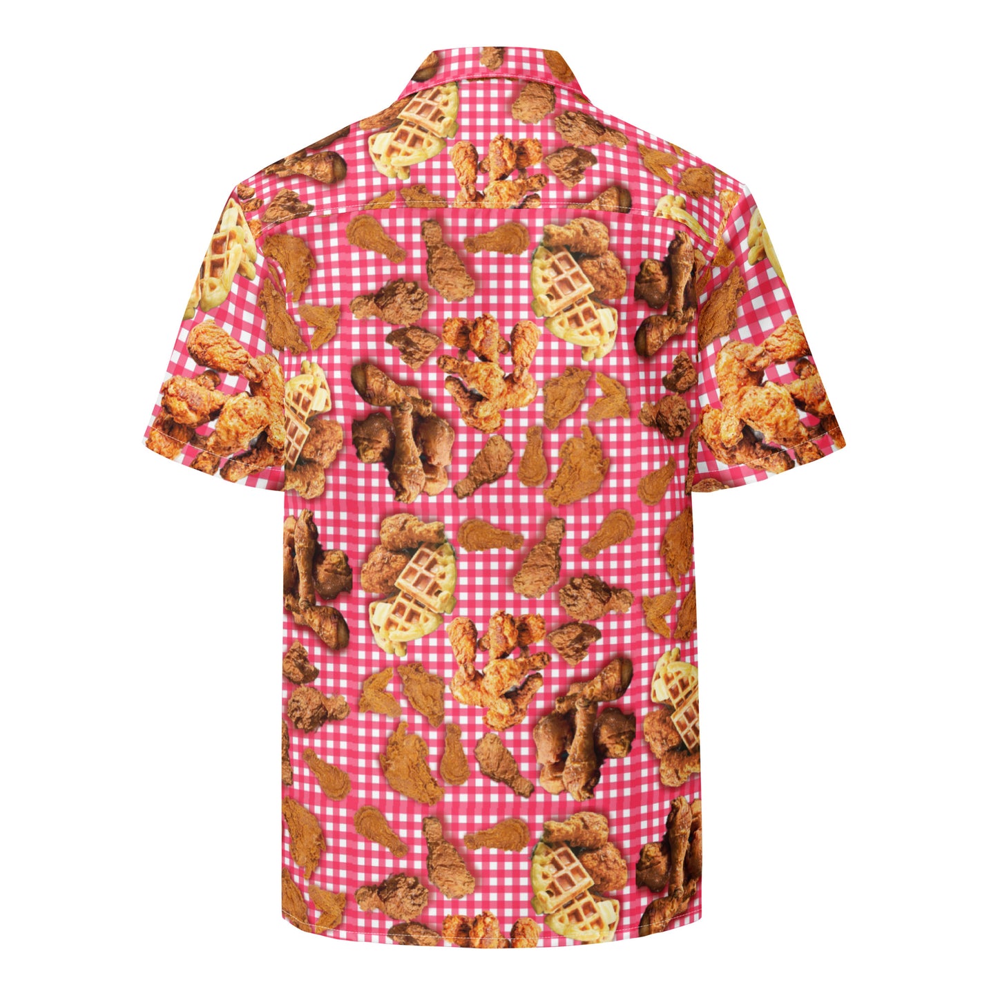 Fried Chicken Winner - Button Up Casual Dress Shirt