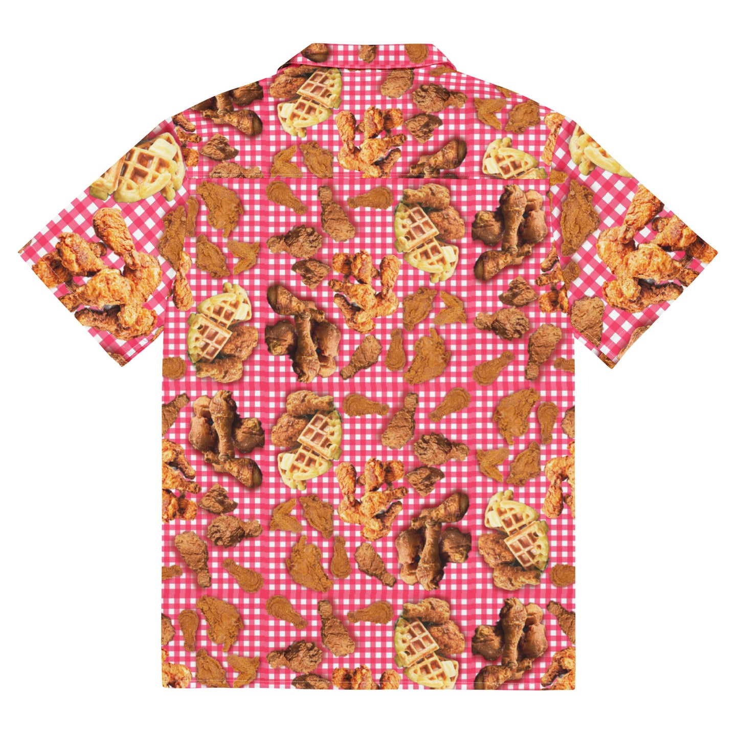 Fried Chicken Winner - Button Up Casual Dress Shirt