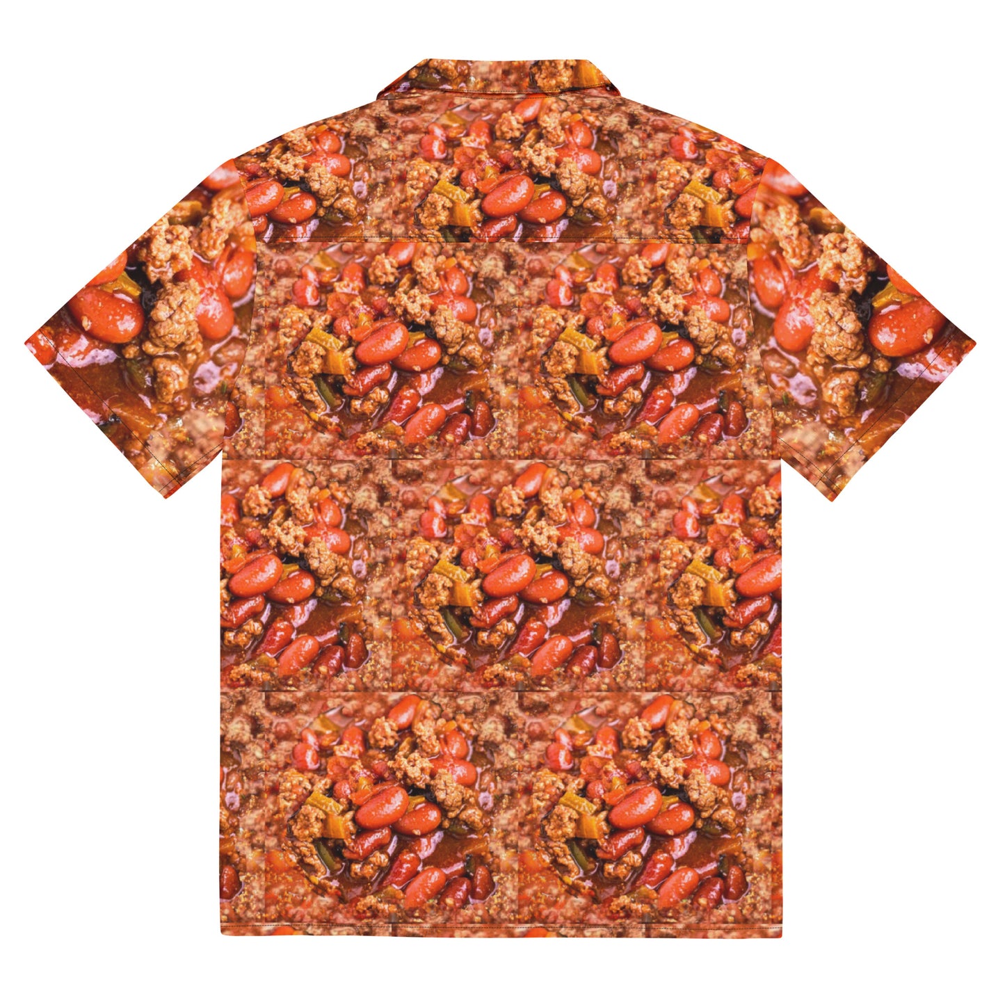Chili with Beans - Lightweight Casual Button Up Dress Shirt