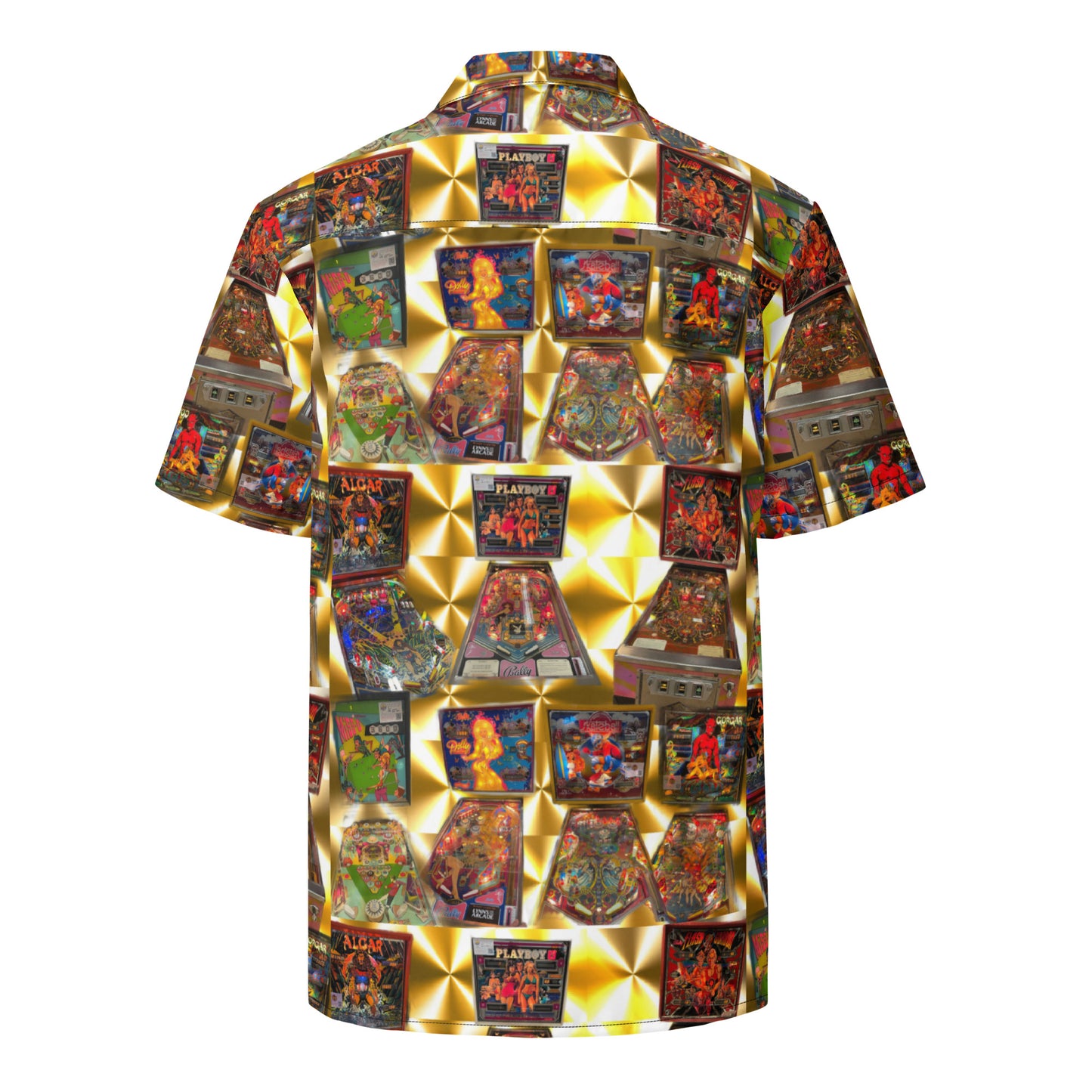 Disco Pinball - Unisex button shirt