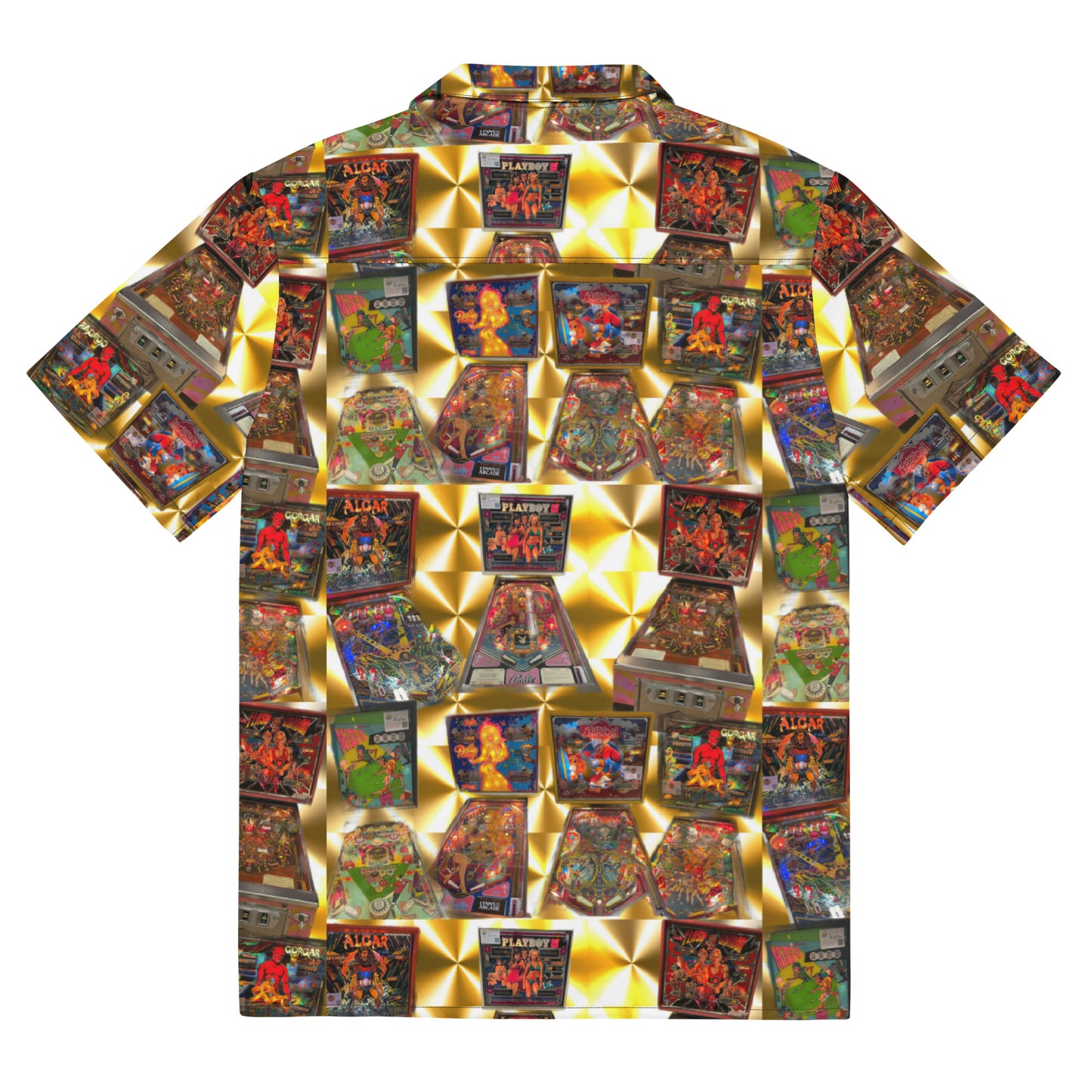Disco Pinball - Unisex button shirt