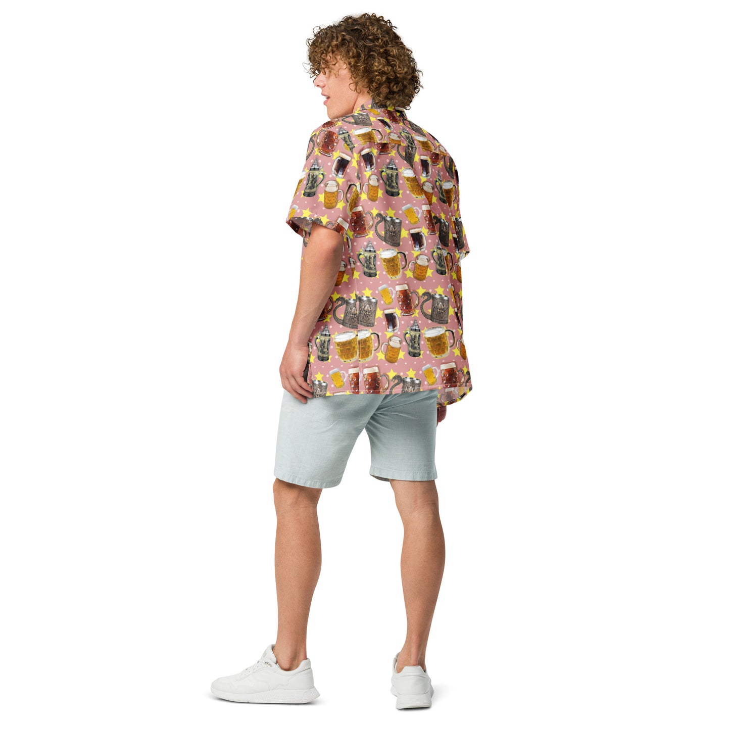 Beer Beer Beer - Lightweight Button Up Casual Dress Shirt