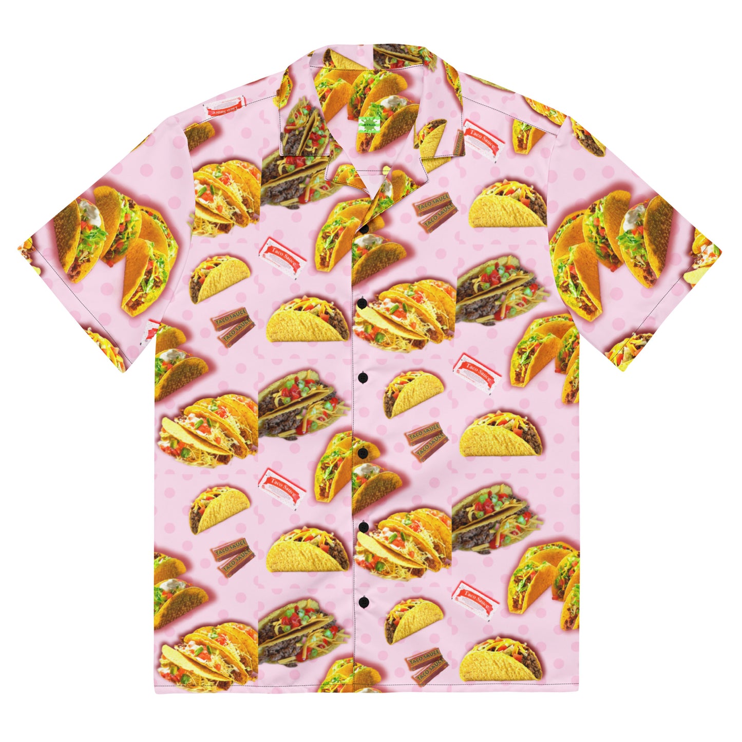 Pink Tacos - Button Up Lightweight Casual Dress Shirt