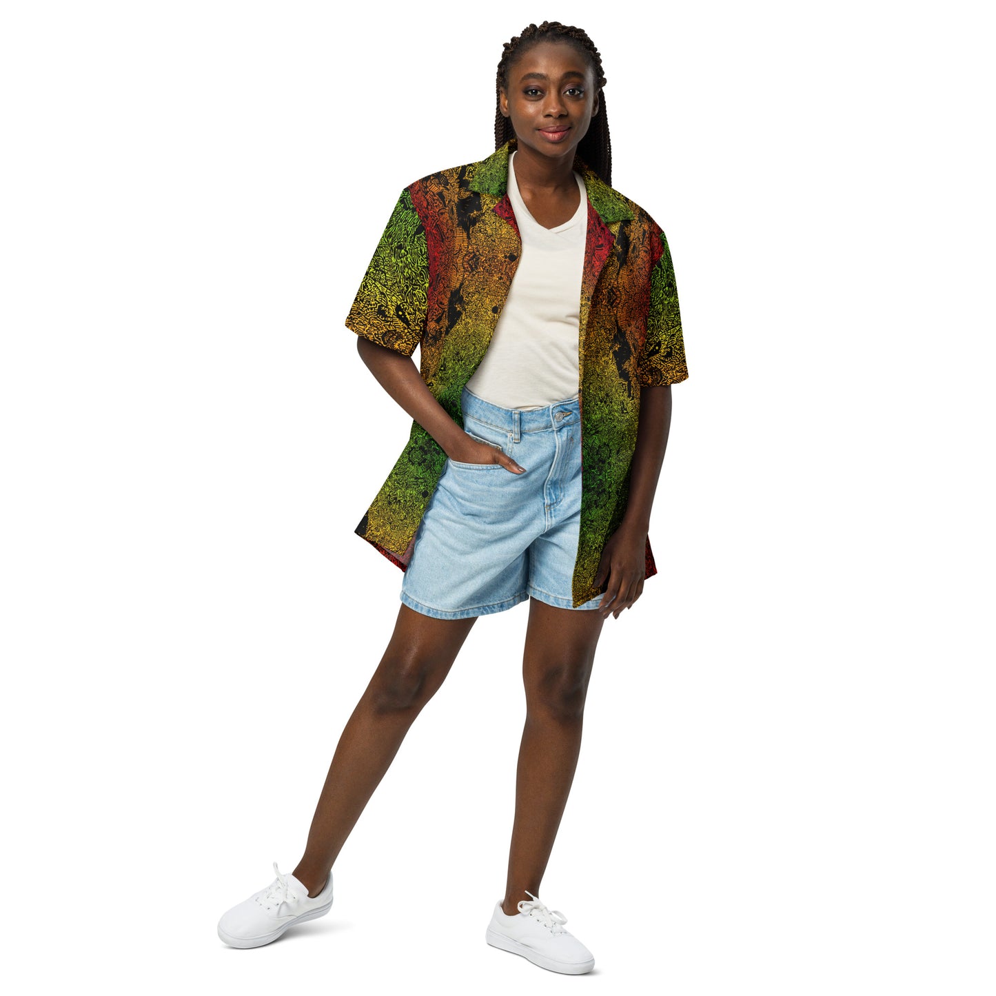 Green Sleeves Experience - Lightweight Button Up Casual Dress Shirt