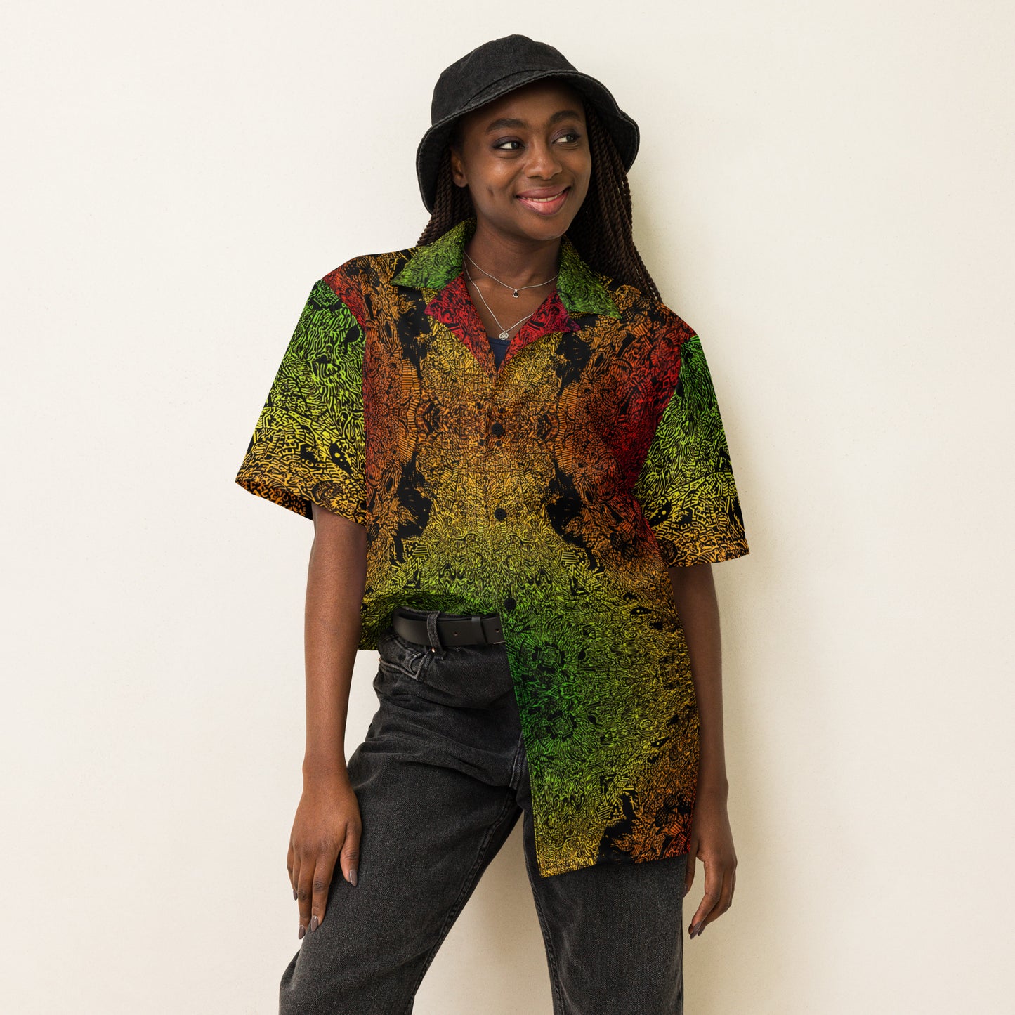 Green Sleeves Experience - Lightweight Button Up Casual Dress Shirt