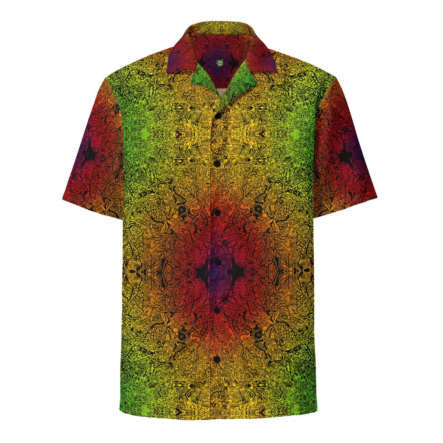 Purple Micro Dot - Button Up Lightweight Casual Dress Shirt