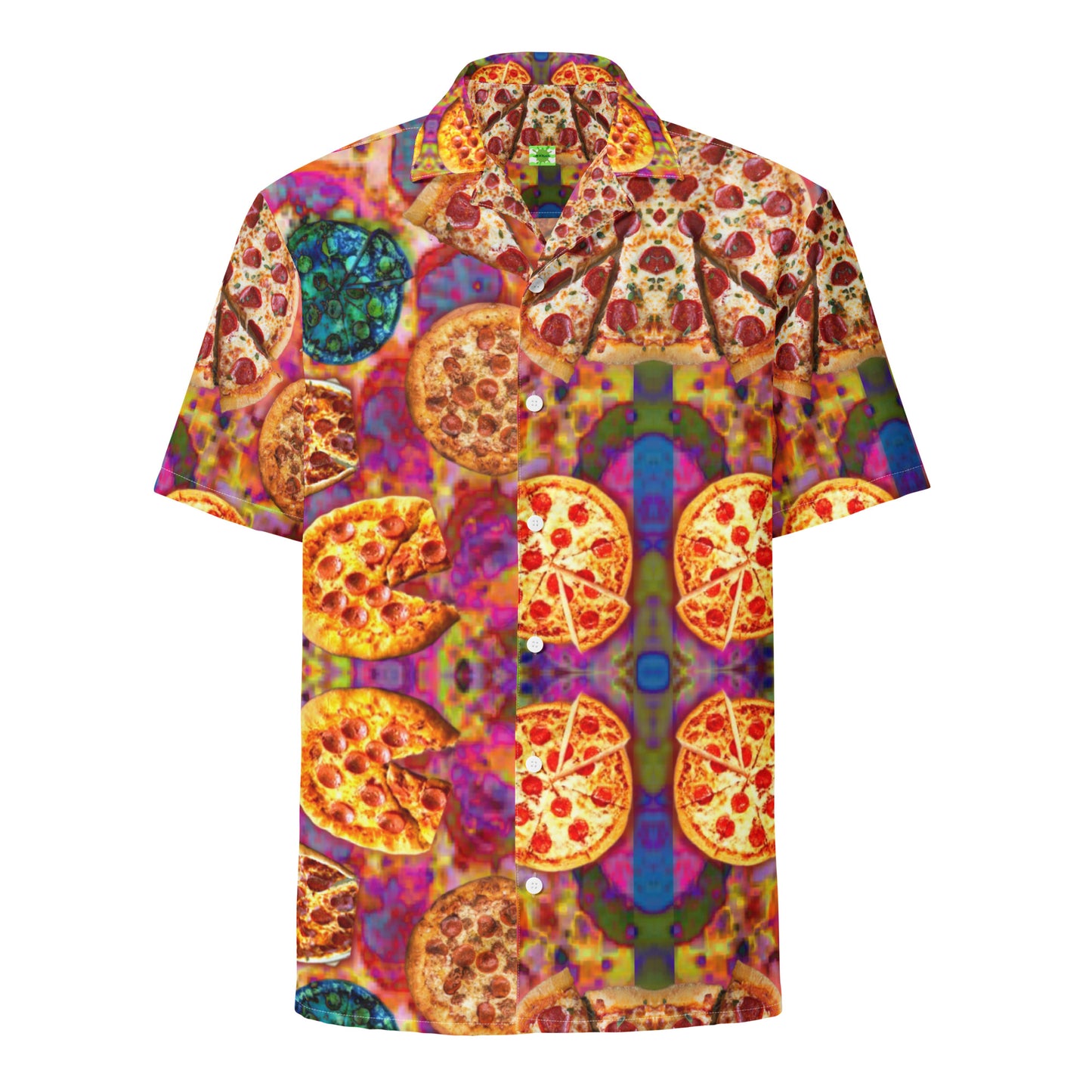 Pizza Pie - Casual Button up Lightweight dress shirt