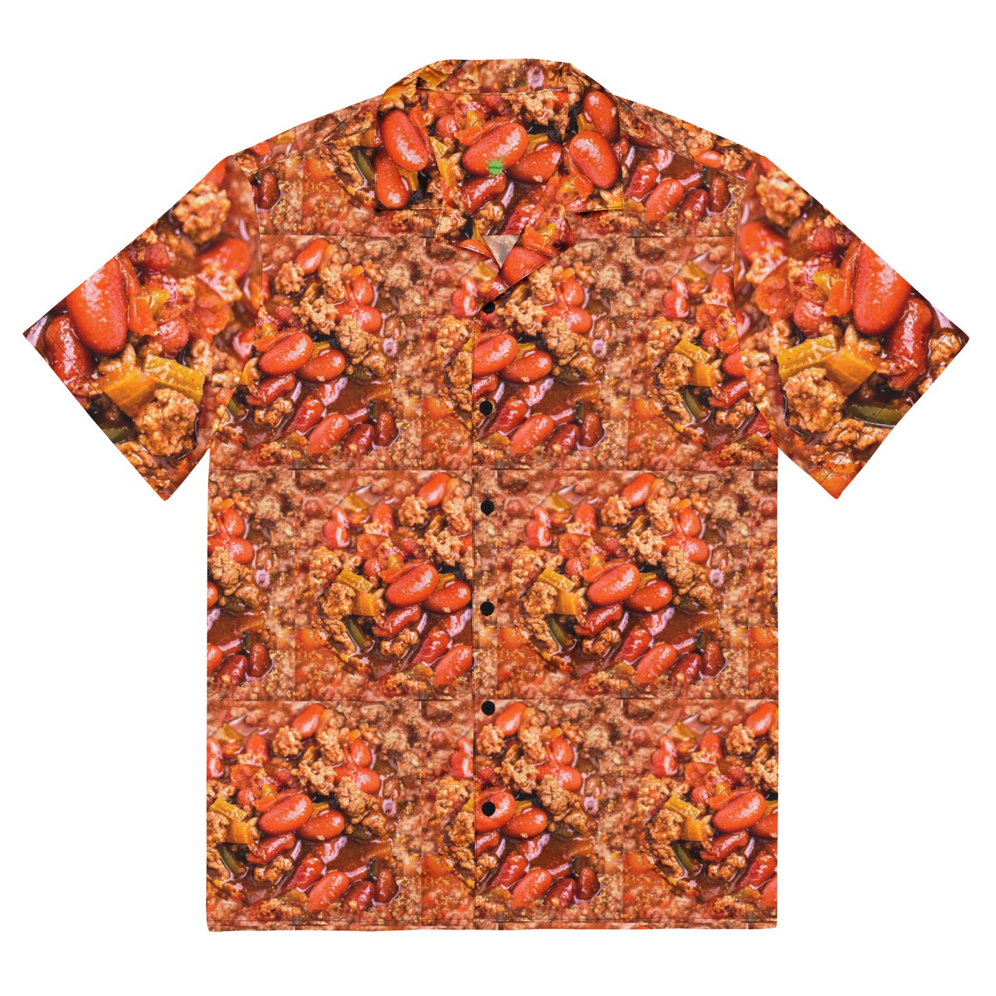 Chili with Beans - Lightweight Casual Button Up Dress Shirt