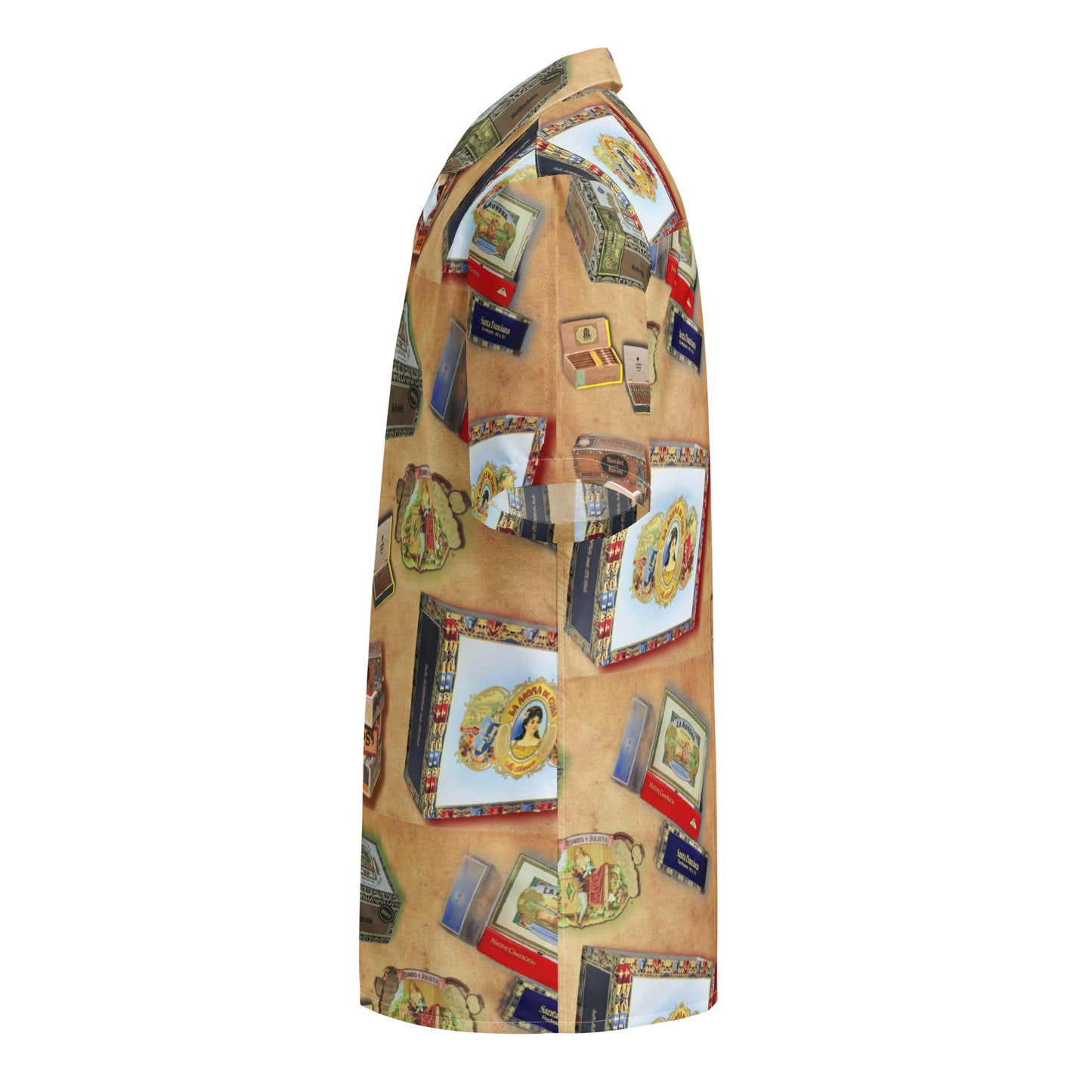 Cigar Box Unisex button shirt