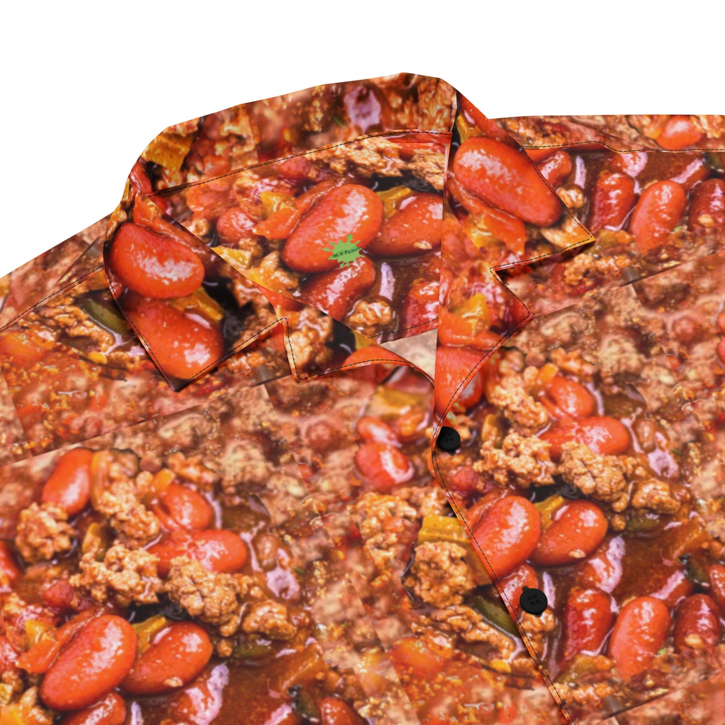 Chili with Beans - Lightweight Casual Button Up Dress Shirt