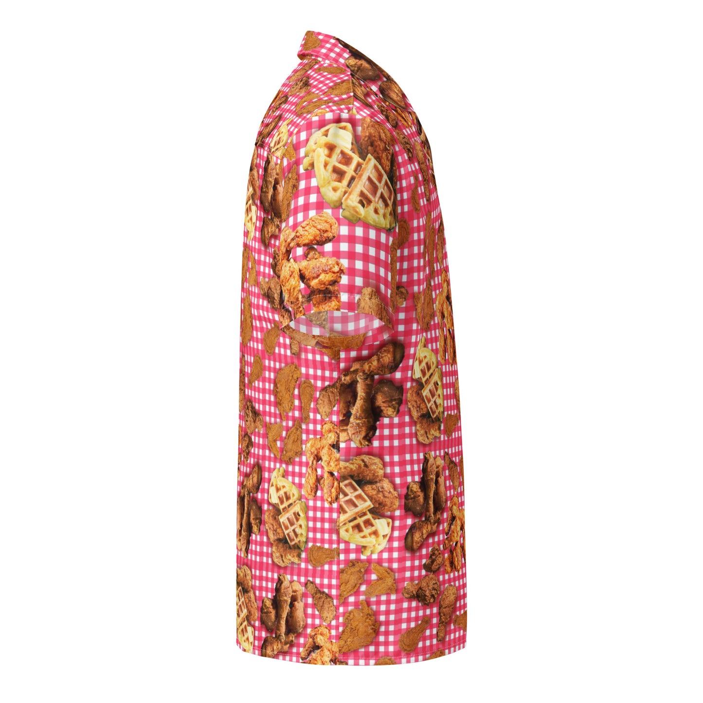 Fried Chicken Winner - Button Up Casual Dress Shirt