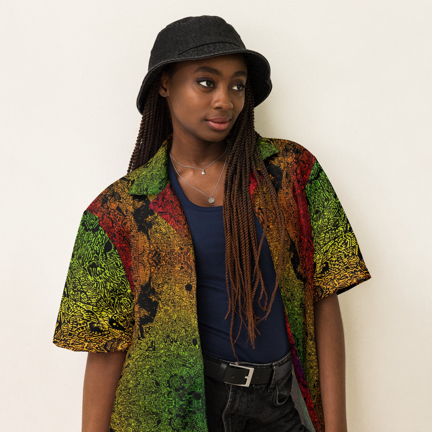 Green Sleeves Experience - Lightweight Button Up Casual Dress Shirt