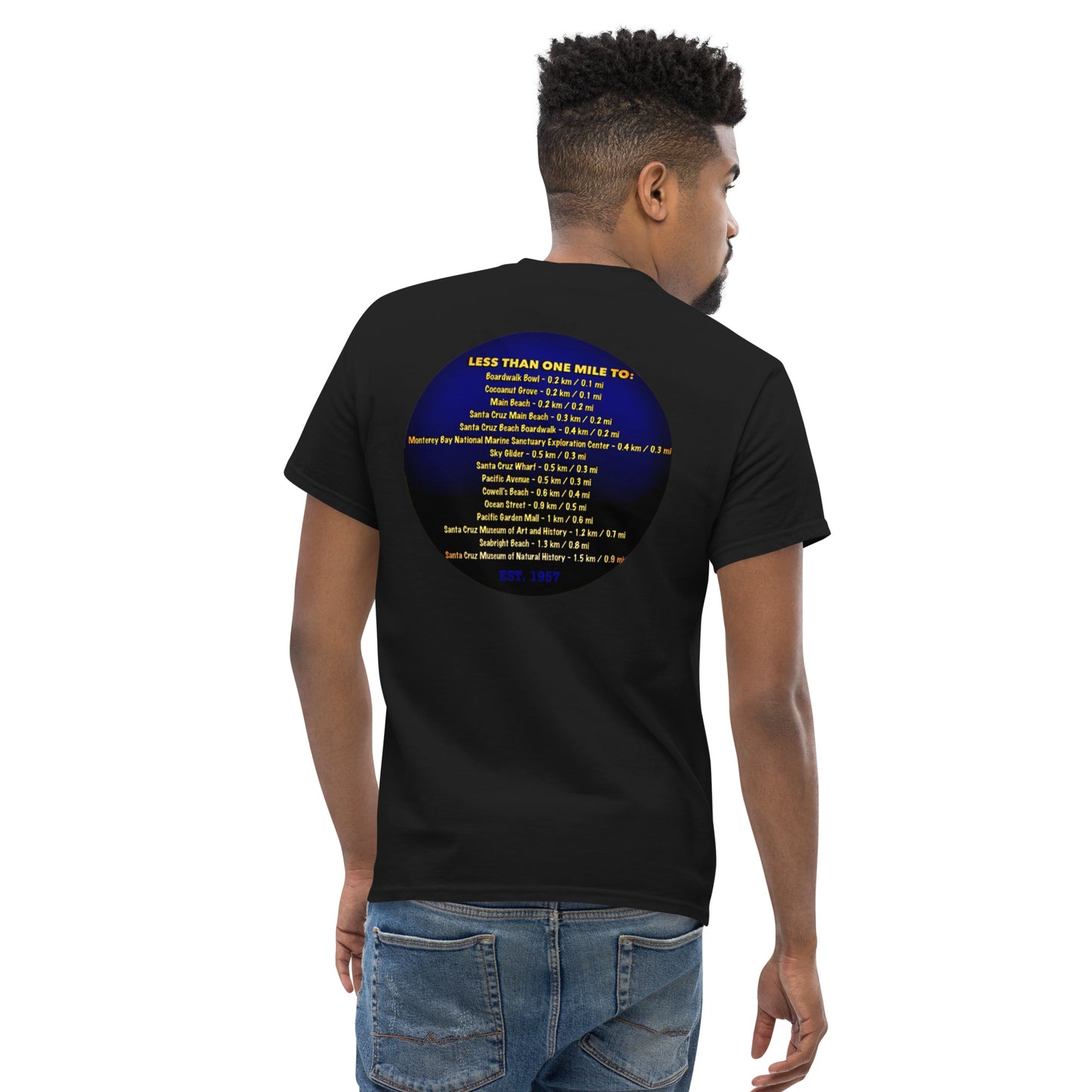 Fireside Inn w/ Historic close location 2 sided Men's classic tee