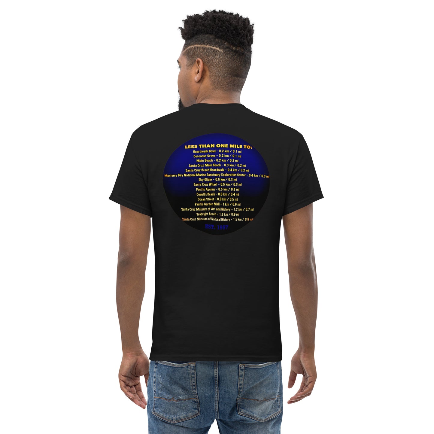 Fireside Inn w/ Historic close location 2 sided Men's classic tee