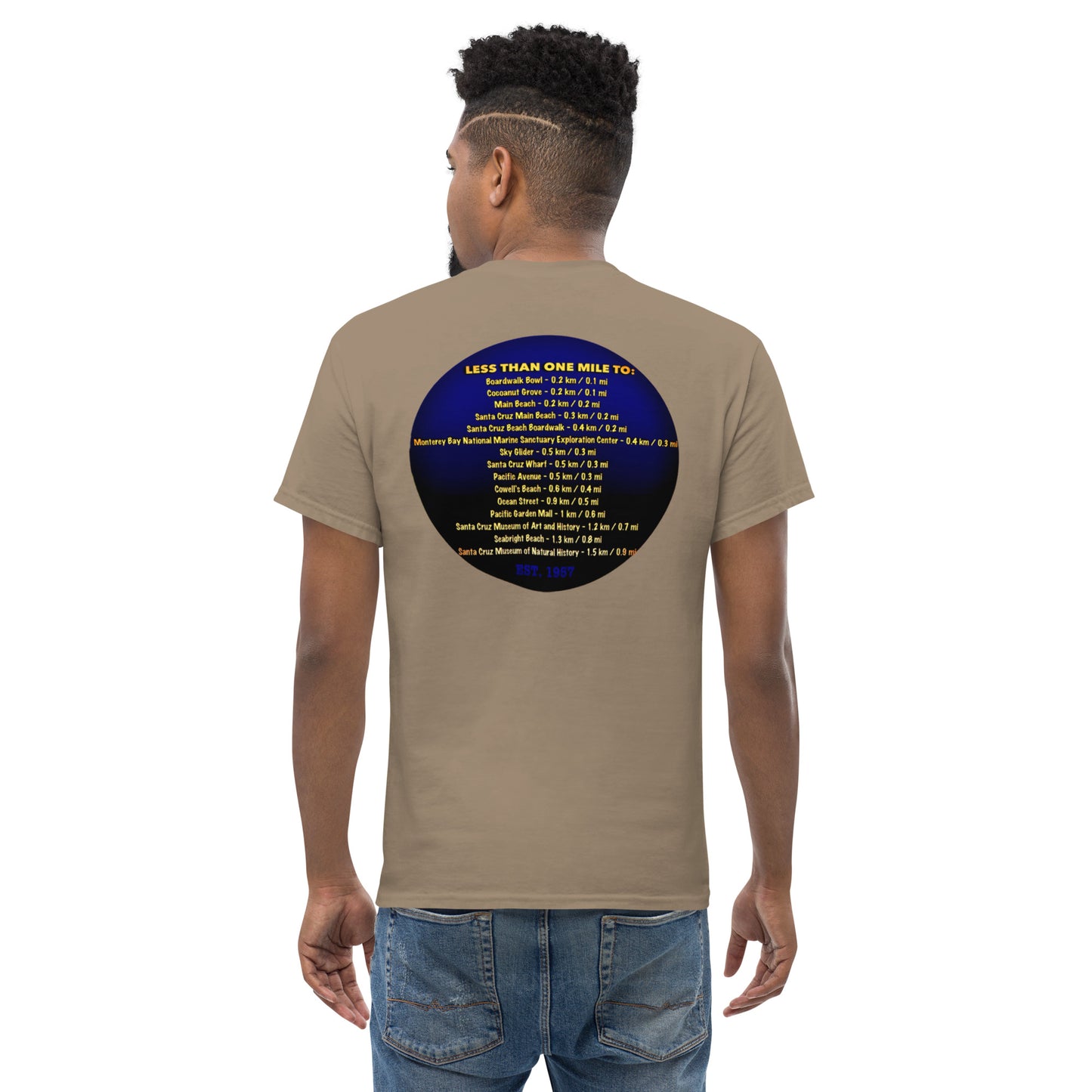 Fireside Inn w/ Historic close location 2 sided Men's classic tee