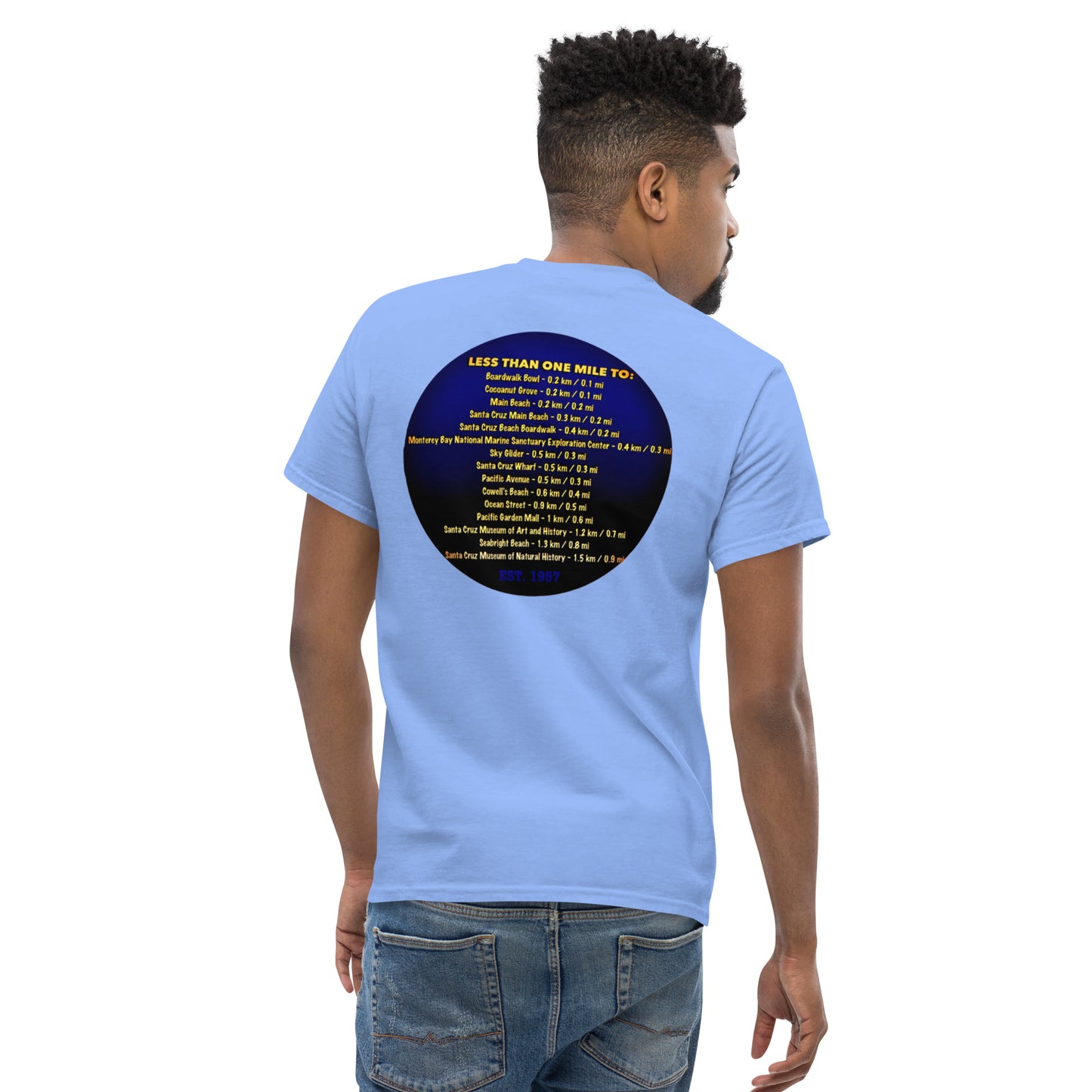 Fireside Inn w/ Historic close location 2 sided Men's classic tee