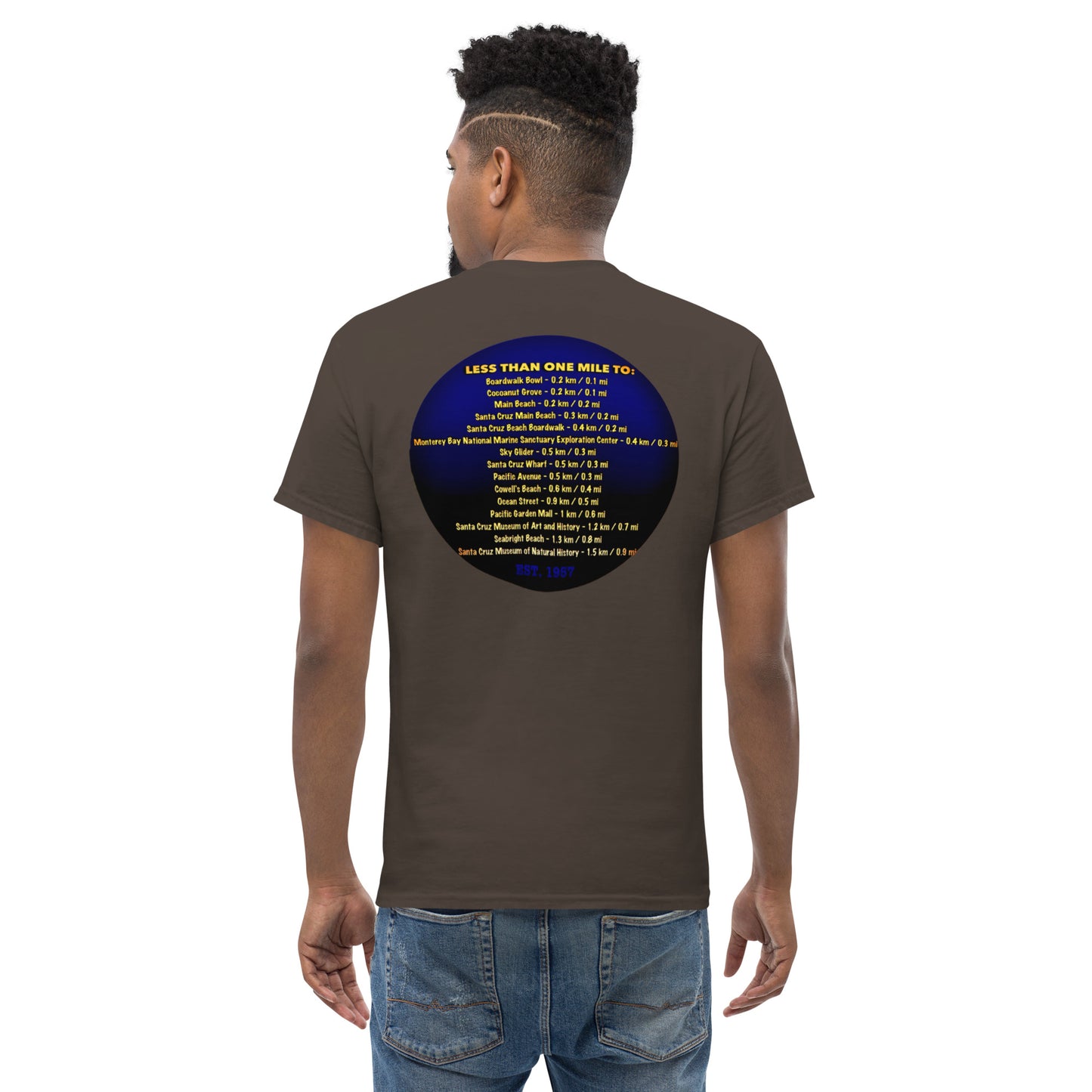 Fireside Inn w/ Historic close location 2 sided Men's classic tee