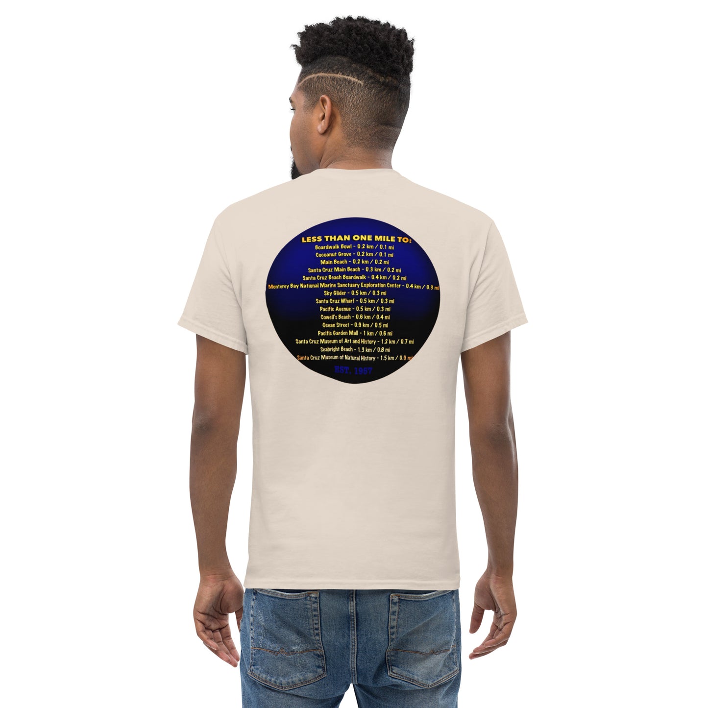 Fireside Inn w/ Historic close location 2 sided Men's classic tee