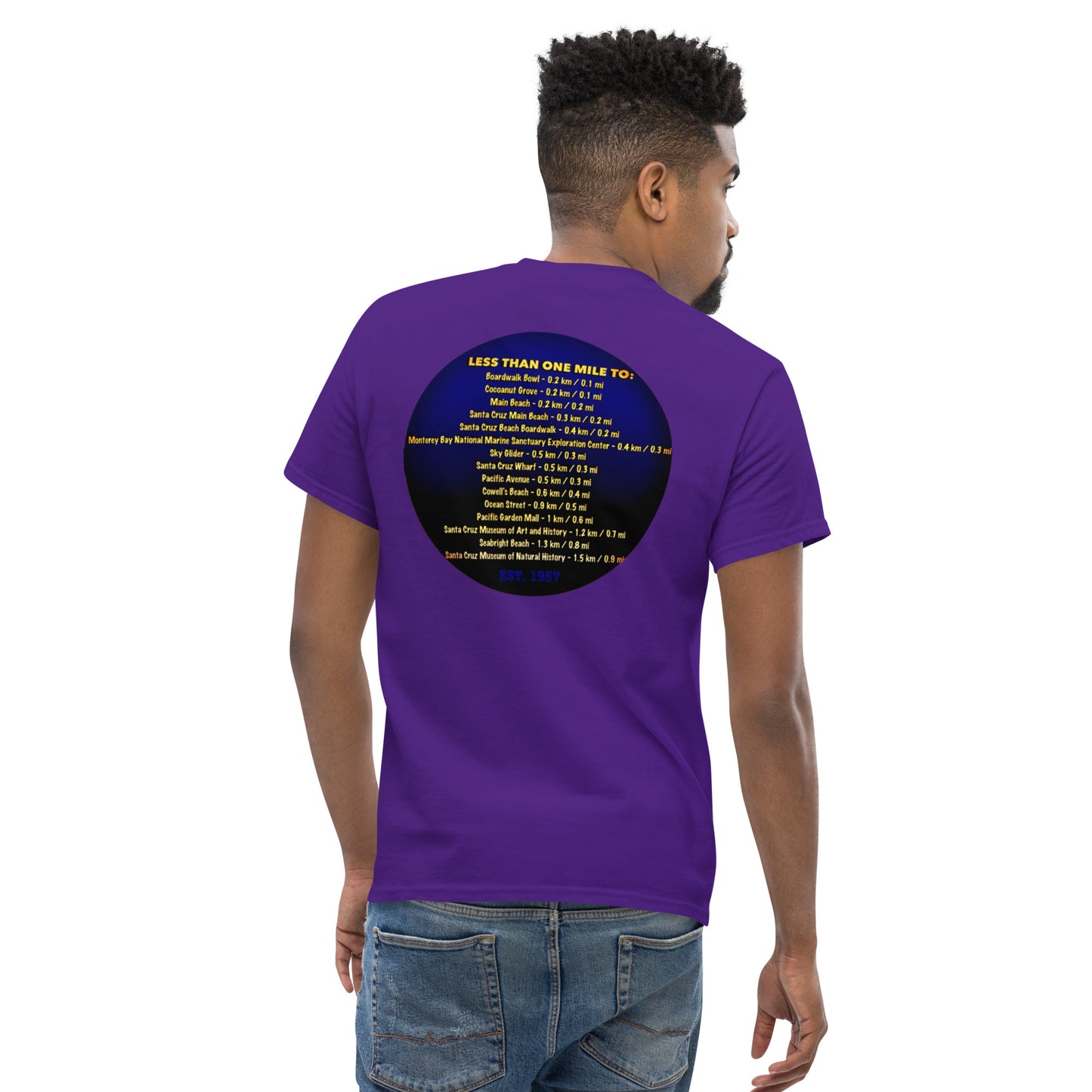 Fireside Inn w/ Historic close location 2 sided Men's classic tee
