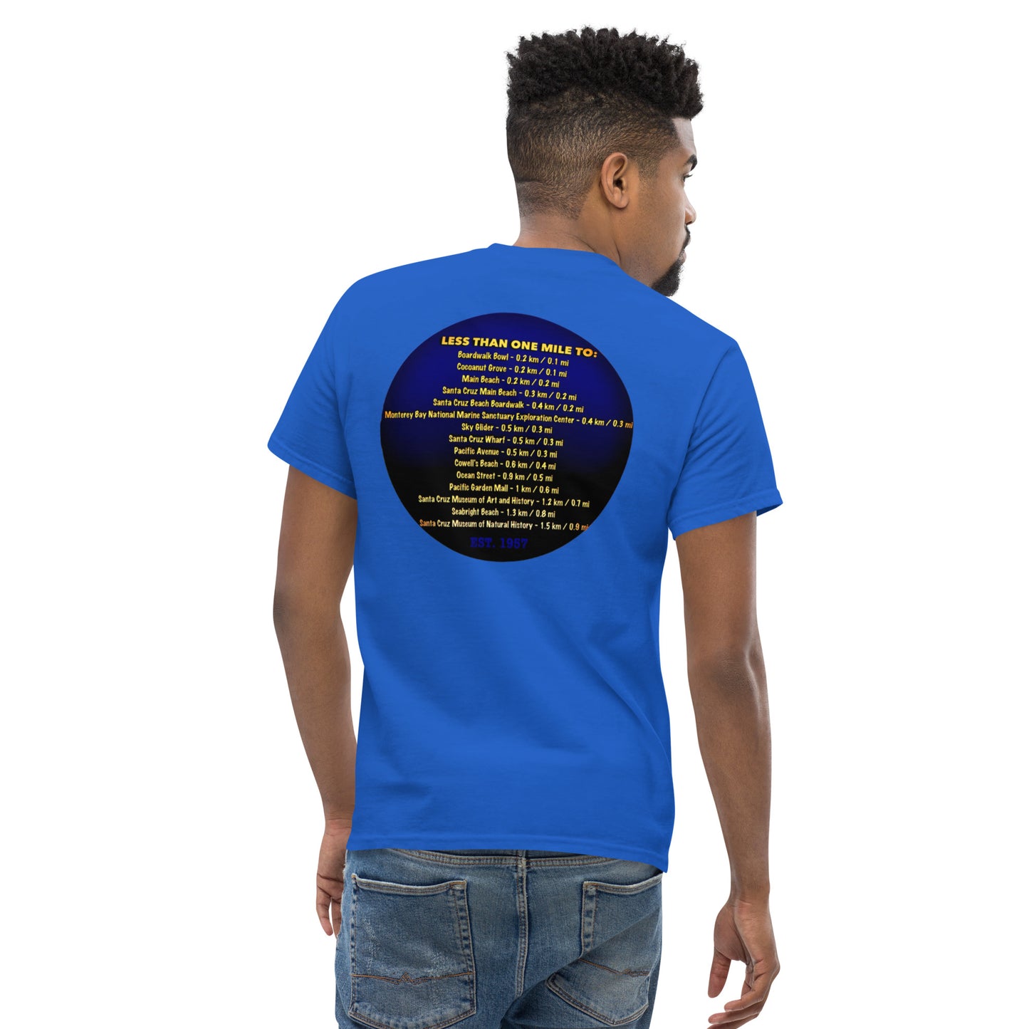 Fireside Inn w/ Historic close location 2 sided Men's classic tee