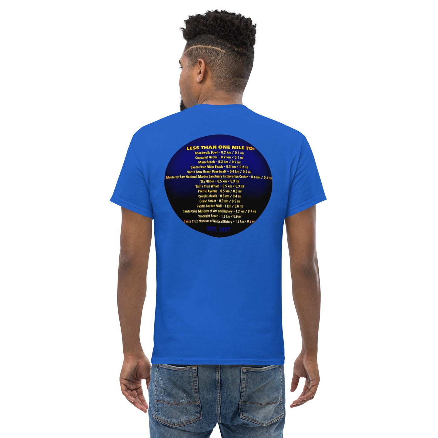 Fireside Inn w/ Historic close location 2 sided Men's classic tee