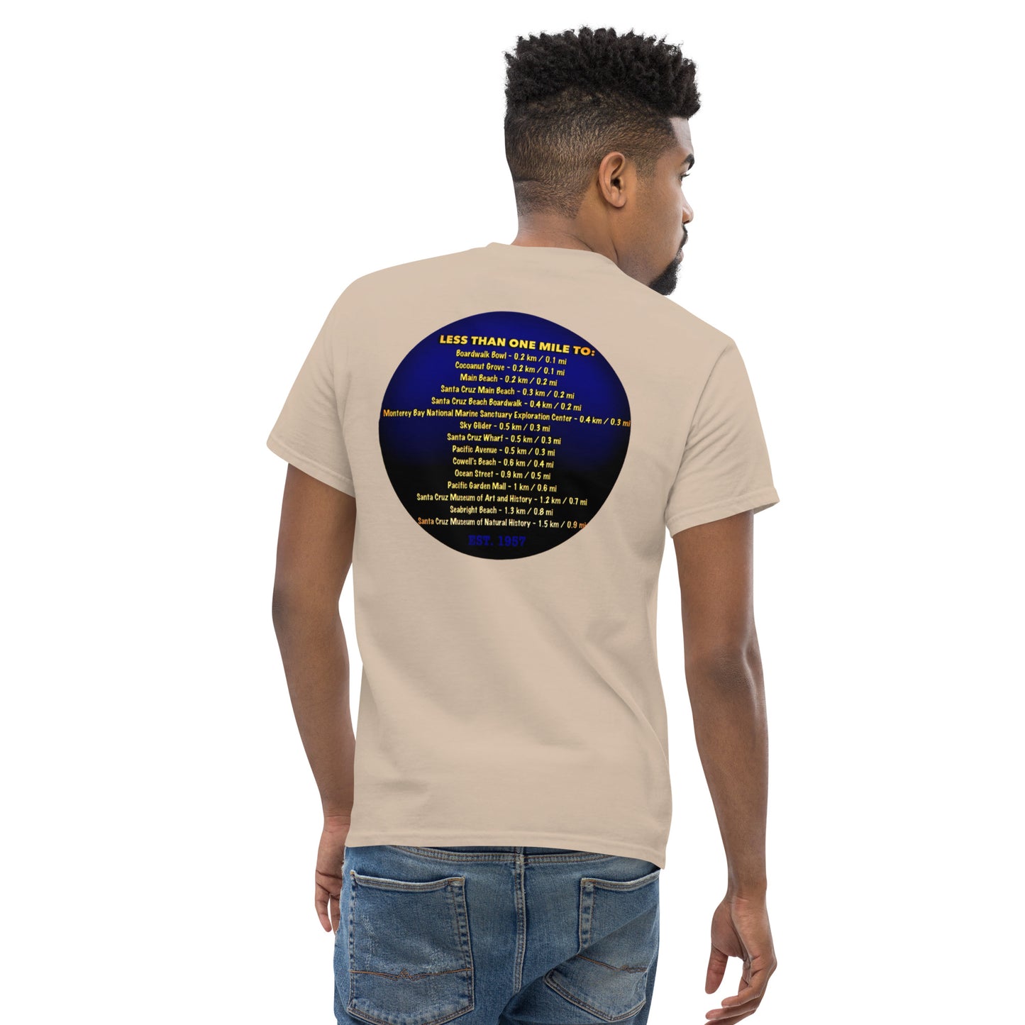Fireside Inn w/ Historic close location 2 sided Men's classic tee