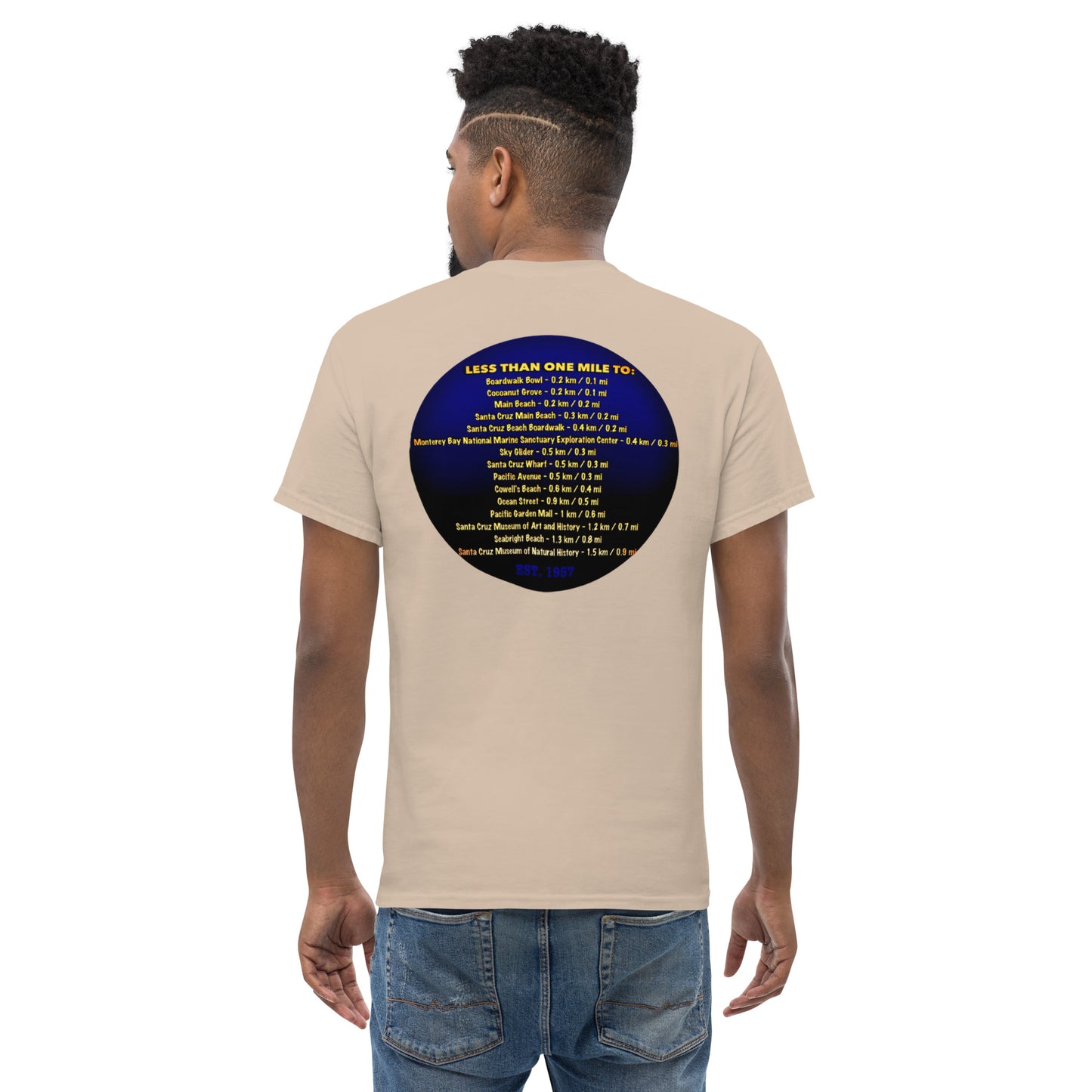 Fireside Inn w/ Historic close location 2 sided Men's classic tee