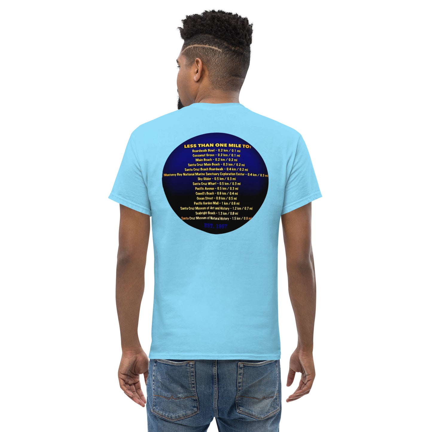 Fireside Inn w/ Historic close location 2 sided Men's classic tee