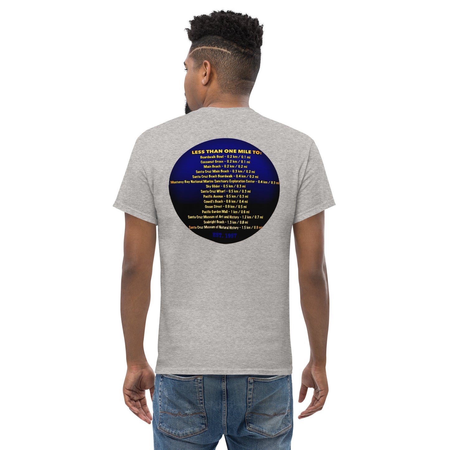 Fireside Inn w/ Historic close location 2 sided Men's classic tee