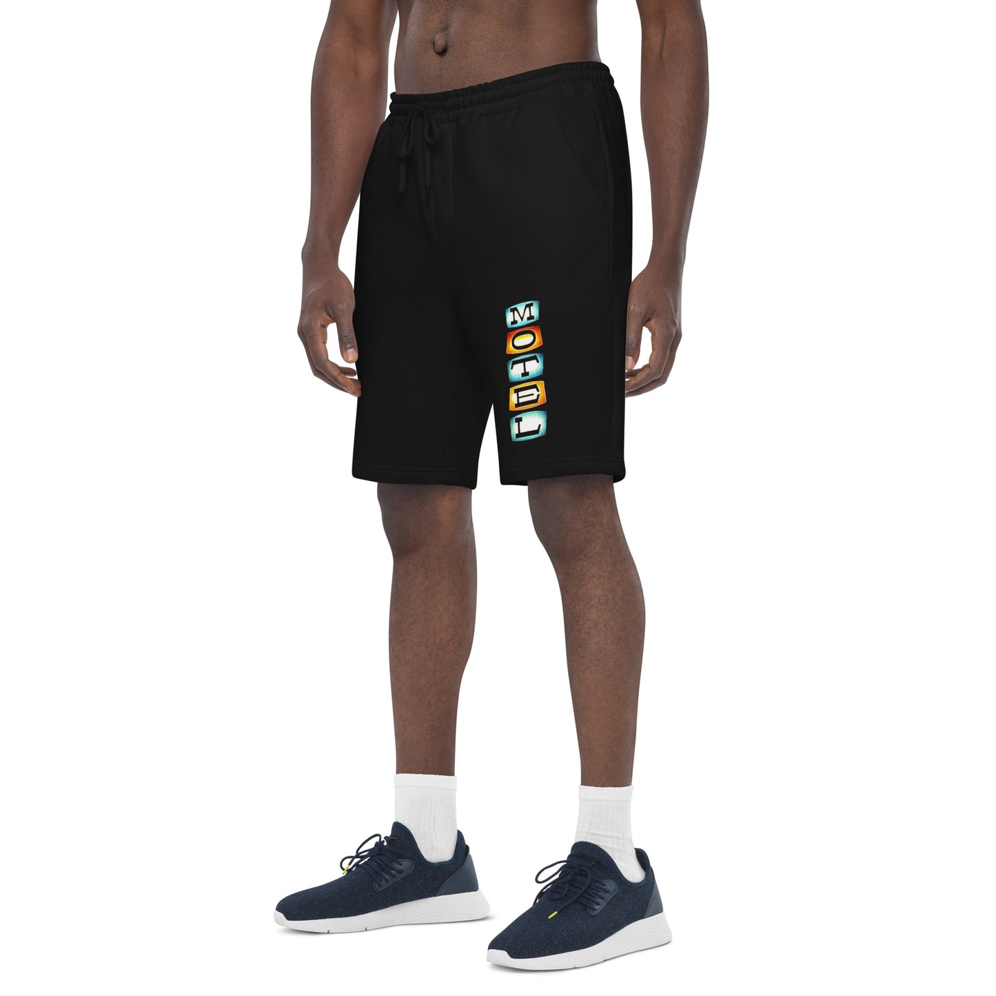 Retro MOTEL sign - Men's fleece shorts