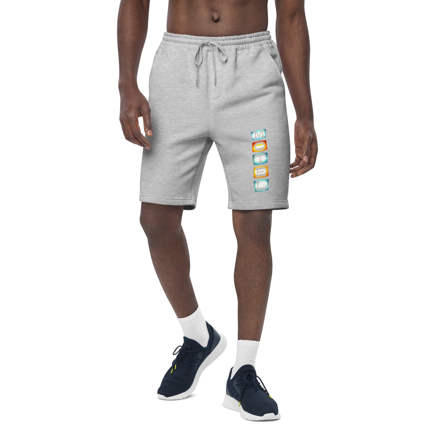 Retro MOTEL sign - Men's fleece shorts