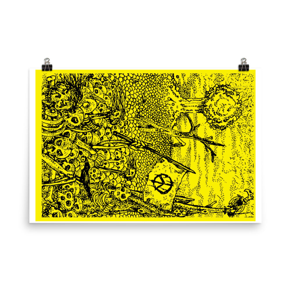 Disarm and Survive - Photo paper poster