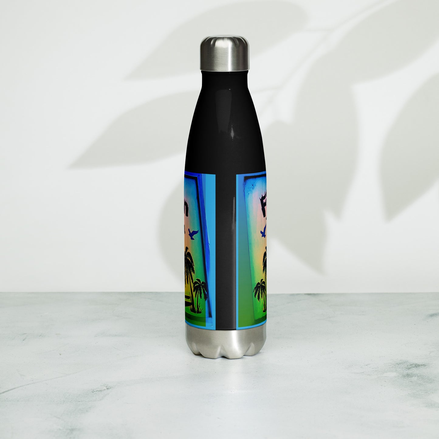 FIRESIDE INN in Santa Cruz Stainless steel water bottle