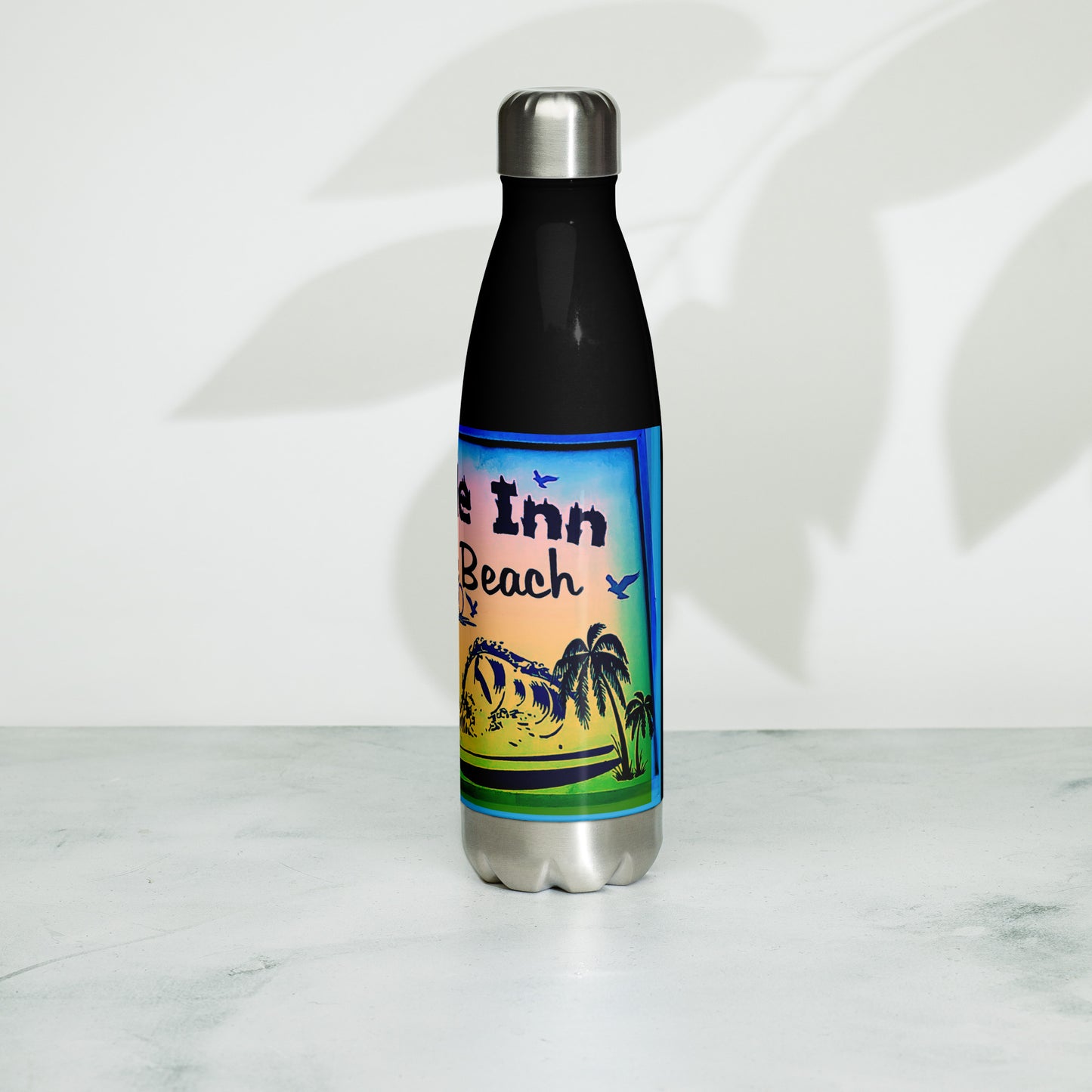 FIRESIDE INN in Santa Cruz Stainless steel water bottle