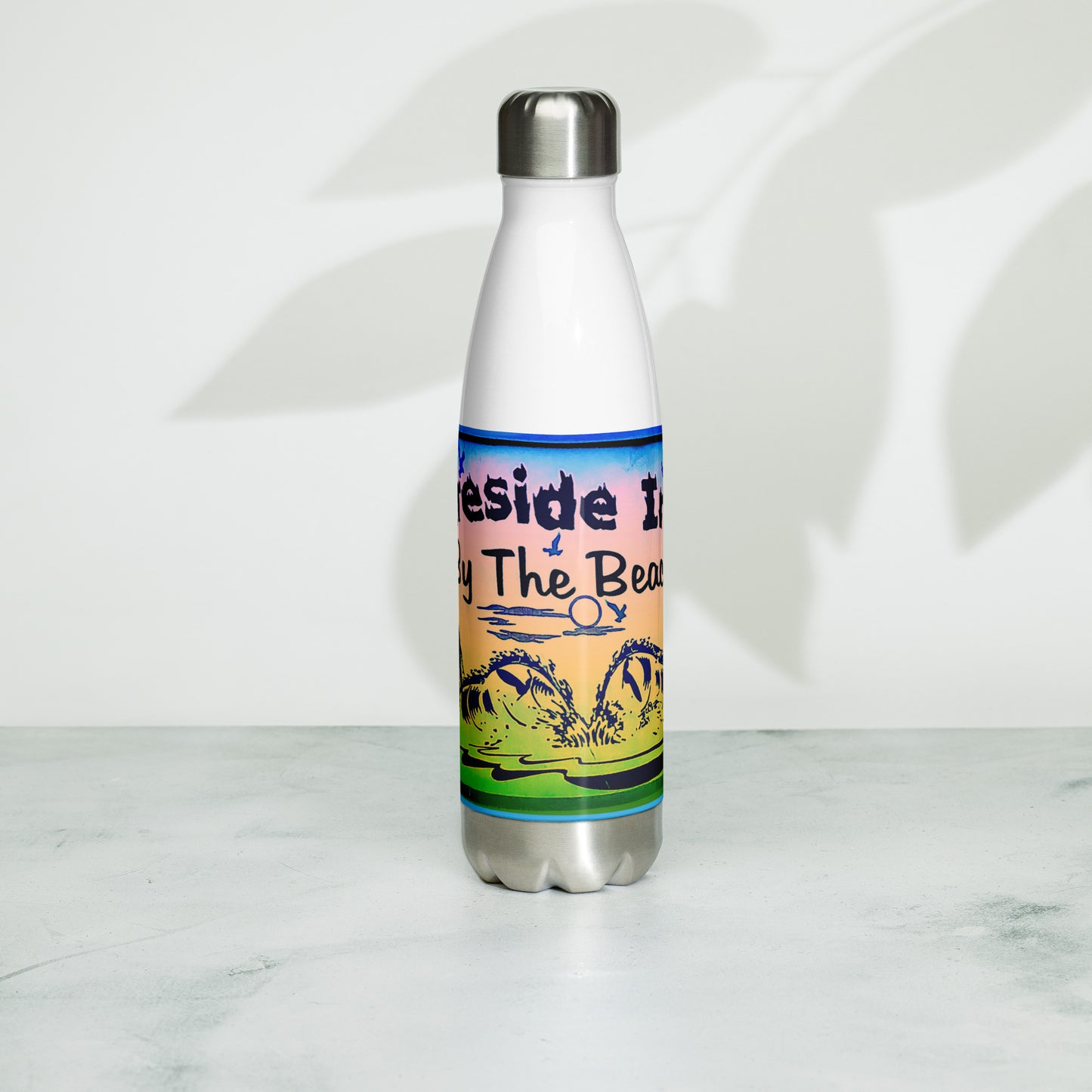 FIRESIDE INN in Santa Cruz Stainless steel water bottle