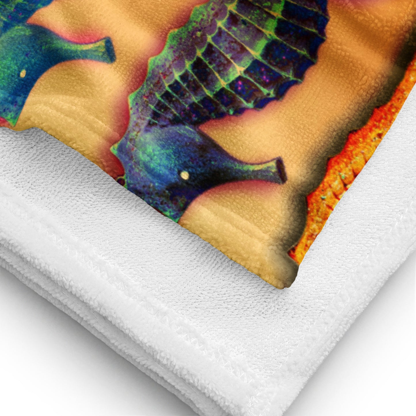 Seahorse Beach and Bath Towel