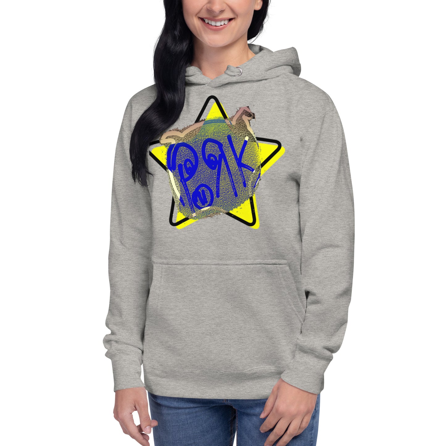 HOBO HOODIES - "Pork Star" - Yellow Star - Unisex Hoodie