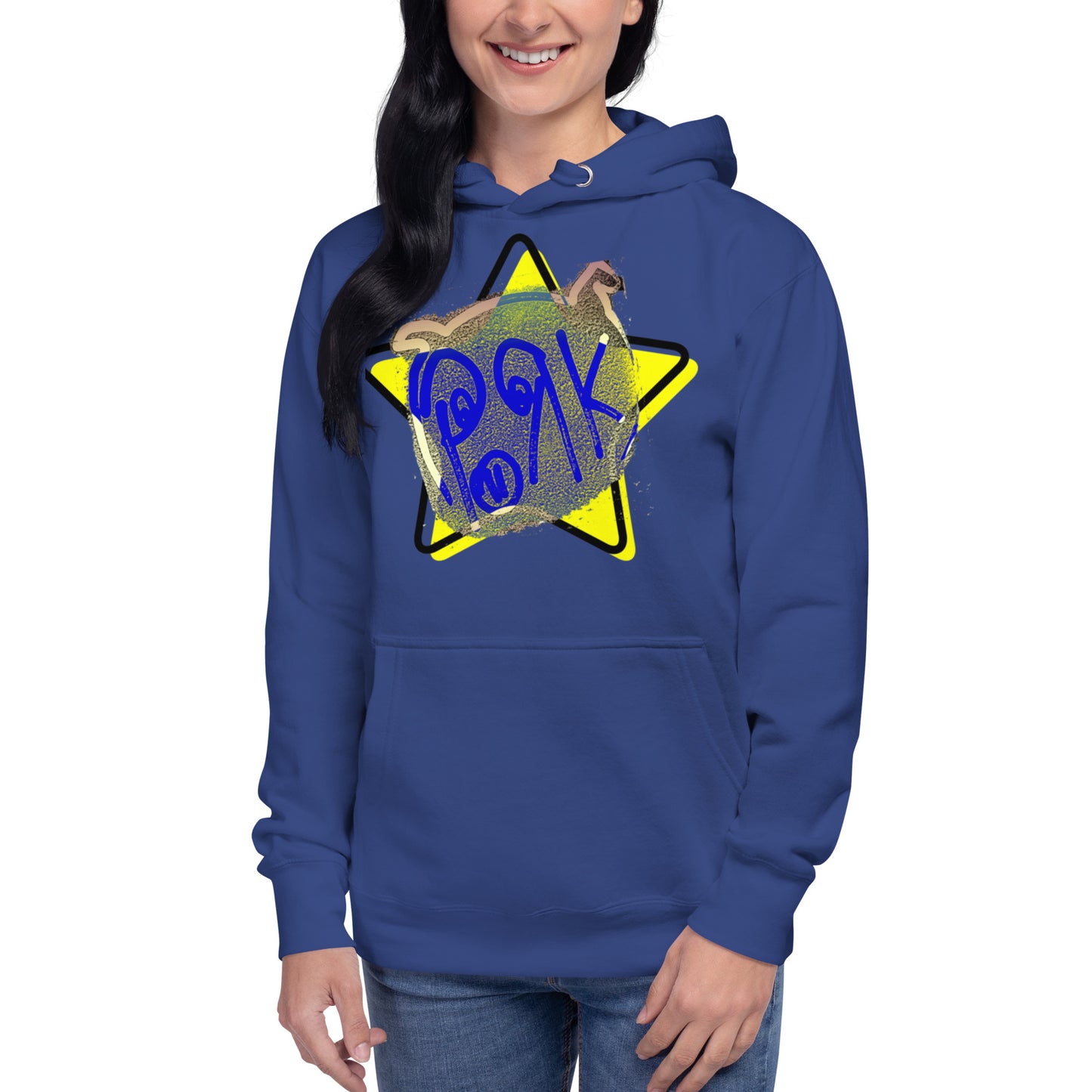 HOBO HOODIES - "Pork Star" - Yellow Star - Unisex Hoodie