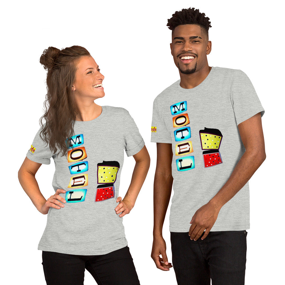 RETRO MOTEL SIGN - Fireside Sleeve - Unisex t-shirt