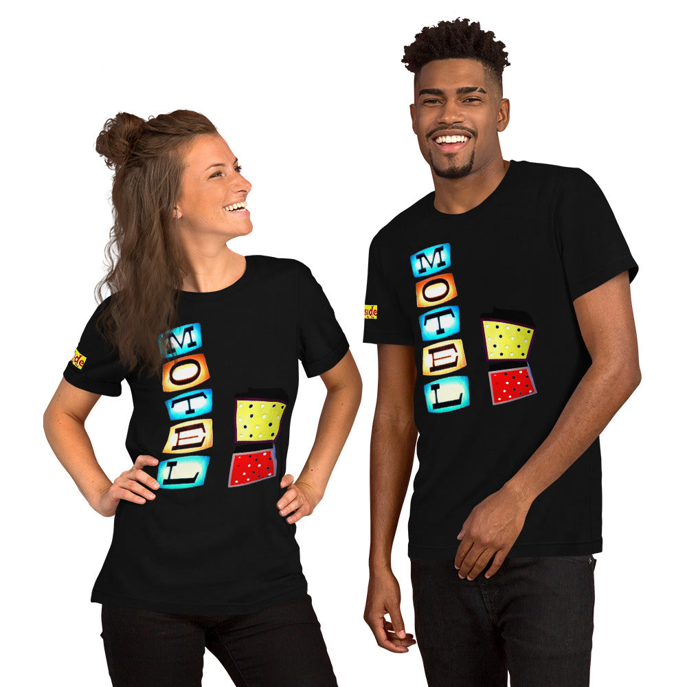 RETRO MOTEL SIGN - Fireside Sleeve - Unisex t-shirt