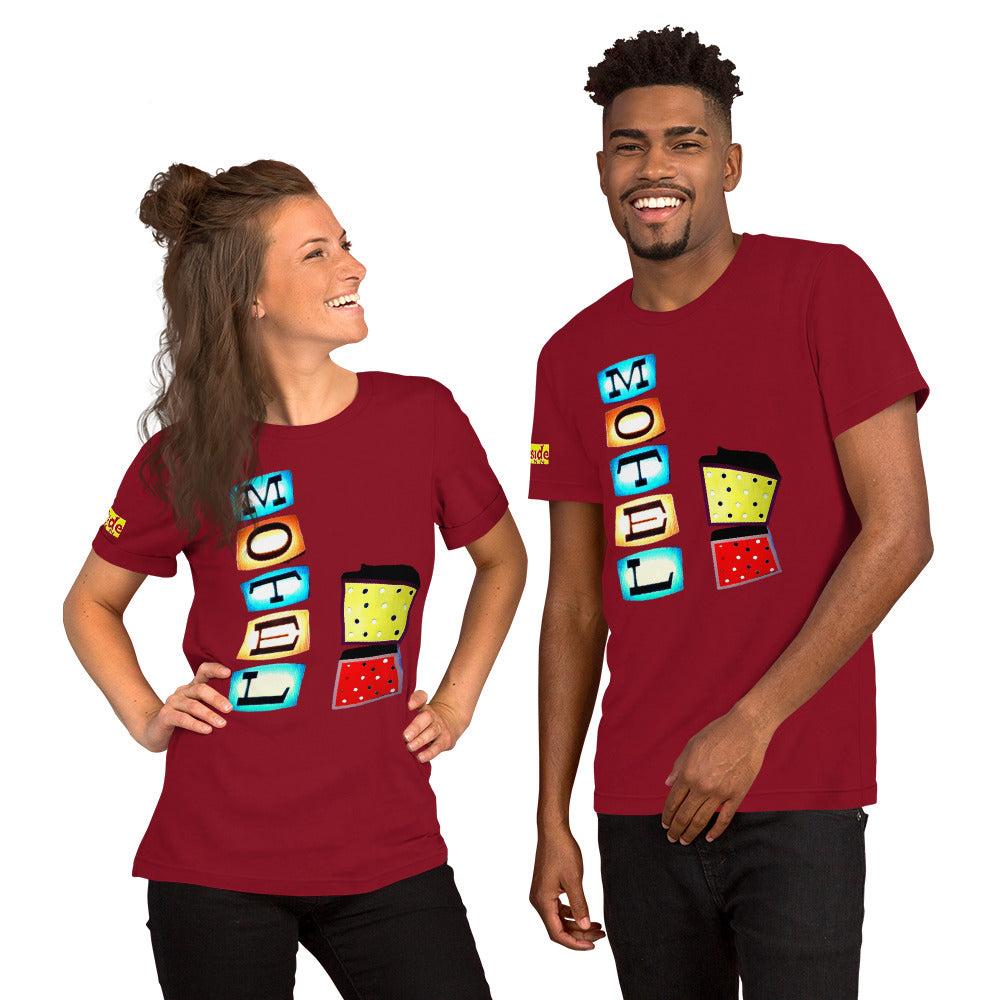 RETRO MOTEL SIGN - Fireside Sleeve - Unisex t-shirt