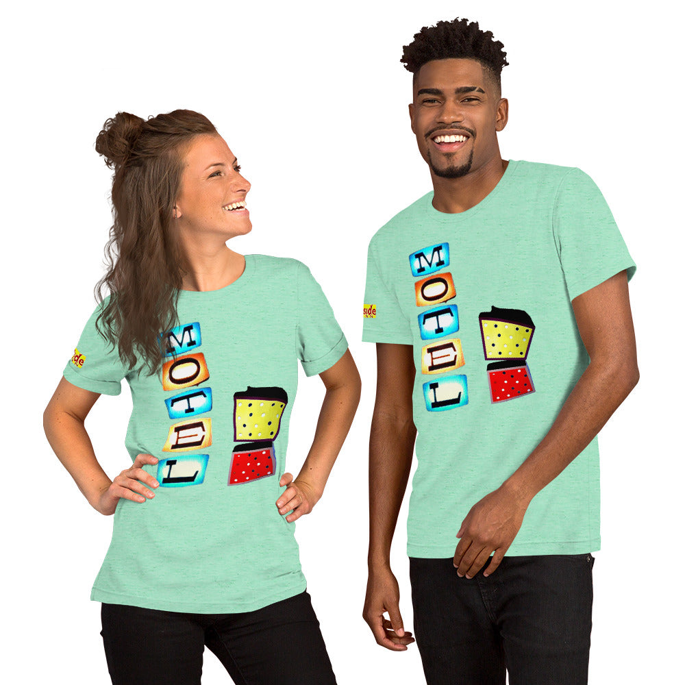 RETRO MOTEL SIGN - Fireside Sleeve - Unisex t-shirt