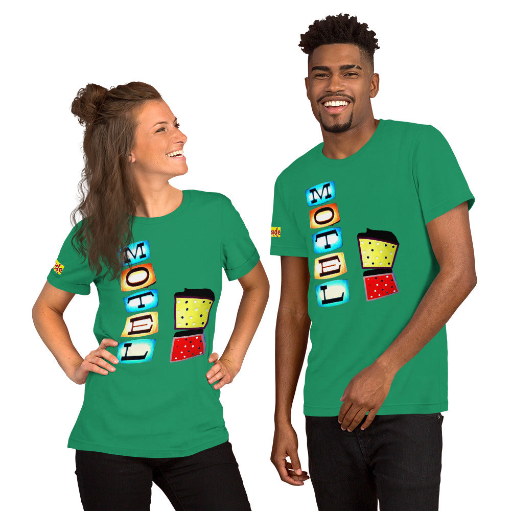 RETRO MOTEL SIGN - Fireside Sleeve - Unisex t-shirt