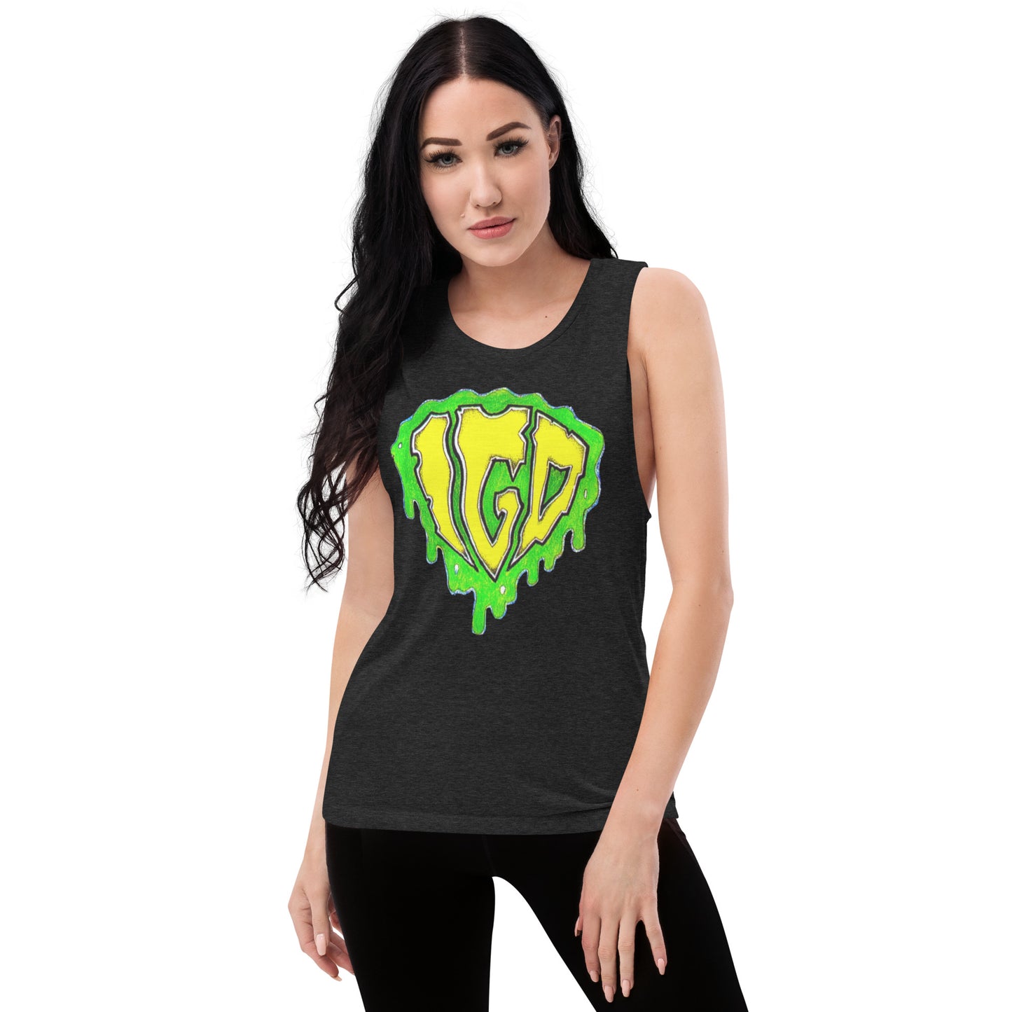 IGD logo Ladies’ Muscle Tank 3 colors