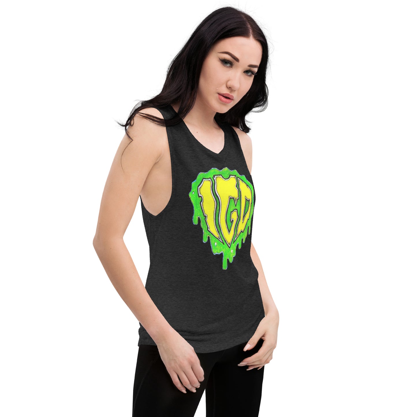 IGD logo Ladies’ Muscle Tank 3 colors
