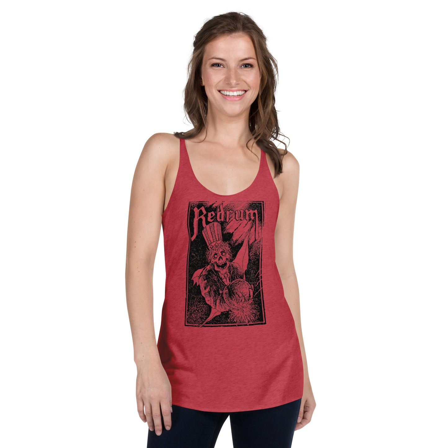 REDRUM Power Corrupts Demo Women's Racerback Tank