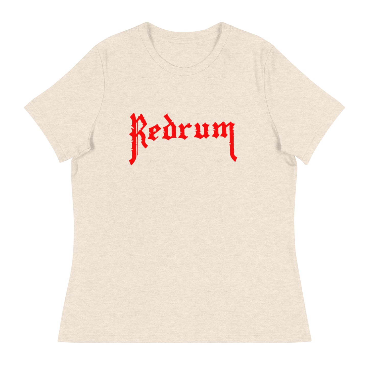 Classic REDRUM logo Women's Relaxed T-Shirt